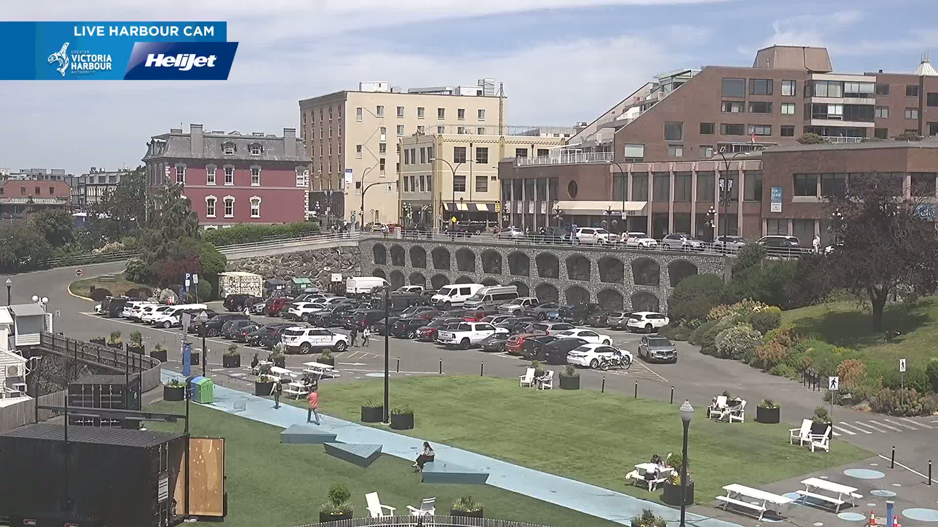 Victoria City Skyline & Victoria Harbour Live Cam - Victoria, Capital Regional District, British Columbia, Canada