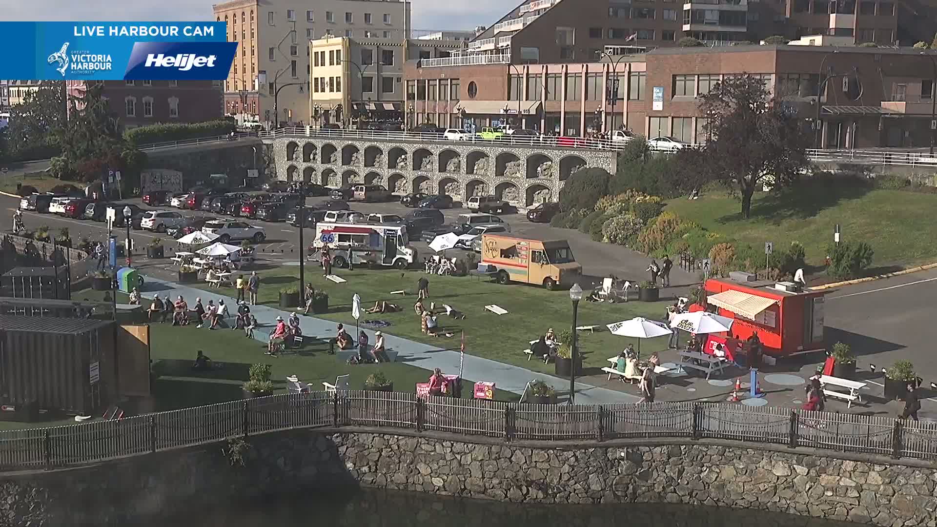 Victoria City Skyline & Victoria Harbour Live Cam - Victoria, Capital Regional District, British Columbia, Canada