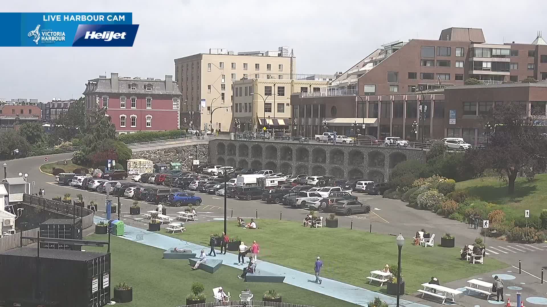 Victoria City Skyline & Victoria Harbour Live Cam - Victoria, Capital Regional District, British Columbia, Canada