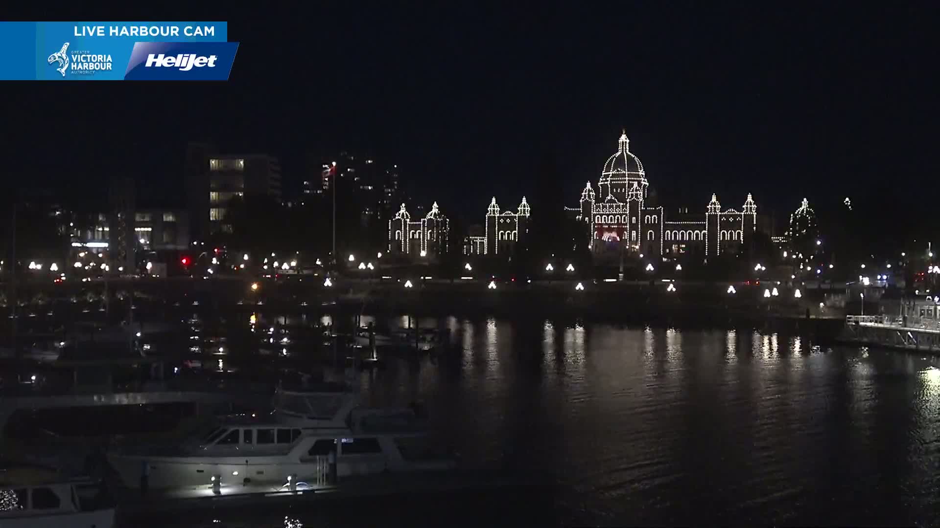 Victoria City Skyline & Victoria Harbour Live Cam - Victoria, Capital Regional District, British Columbia, Canada