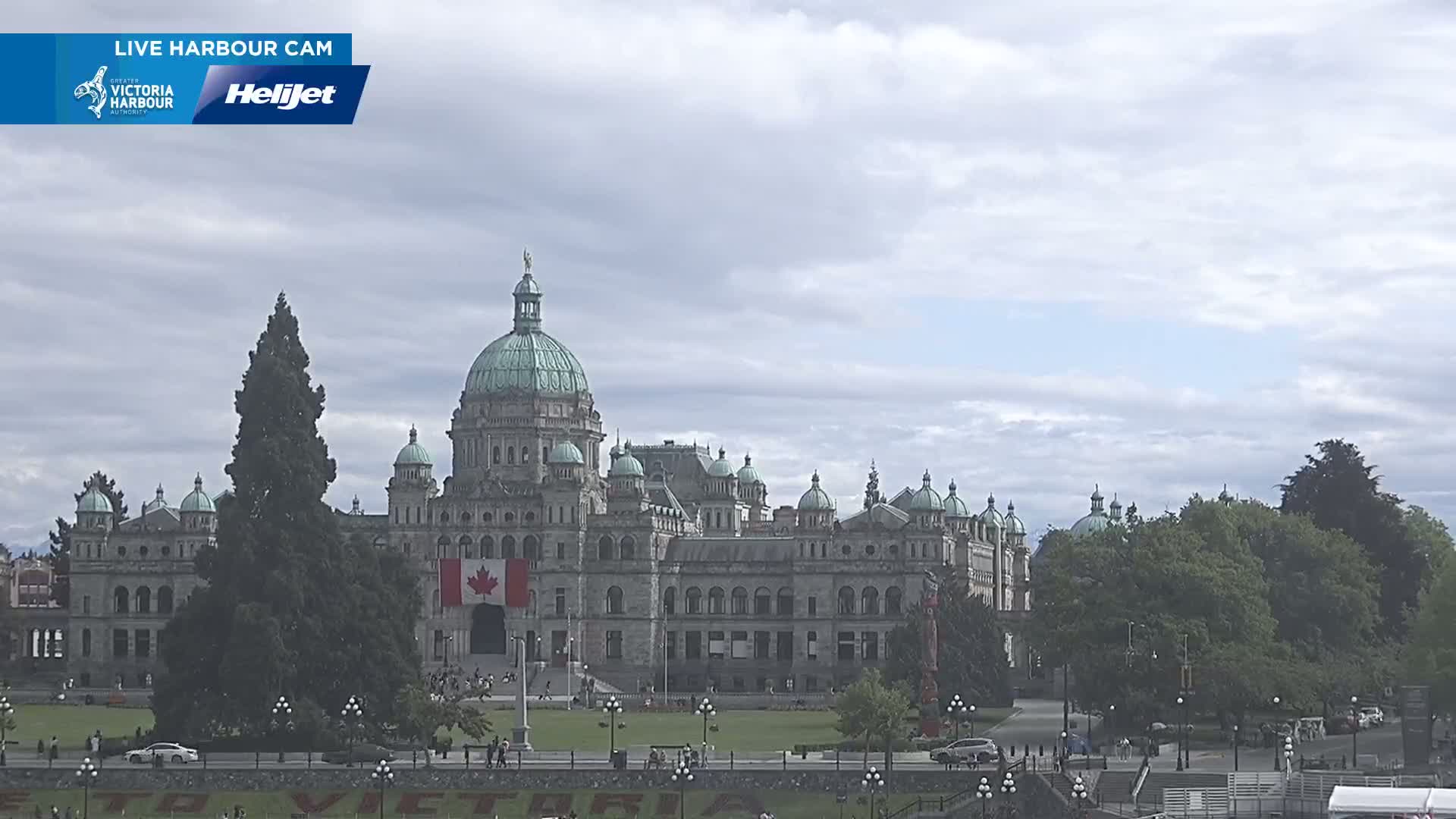Victoria City Skyline & Victoria Harbour Live Cam - Victoria, Capital Regional District, British Columbia, Canada