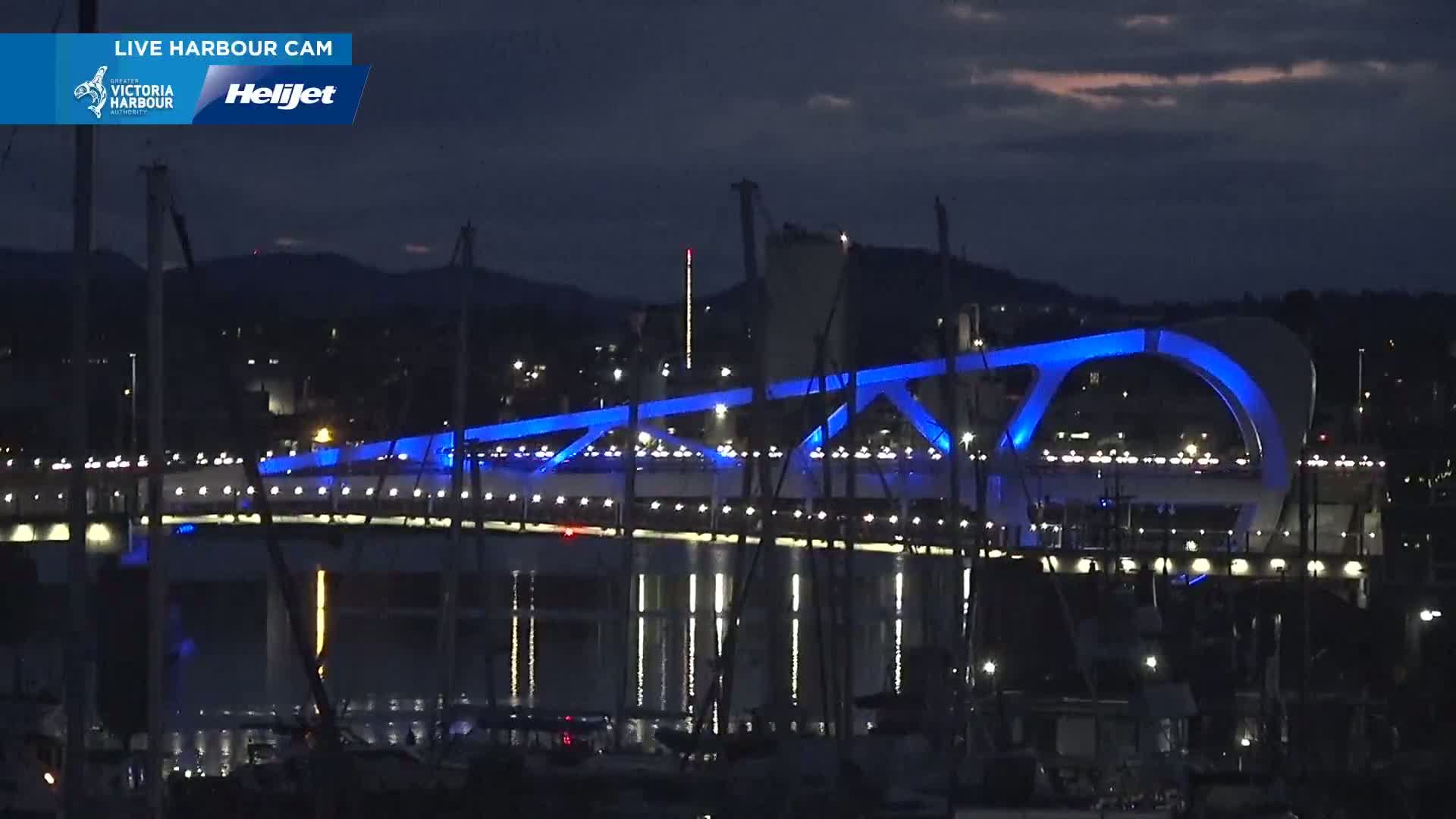 Victoria City Skyline & Victoria Harbour Live Cam - Victoria, Capital Regional District, British Columbia, Canada