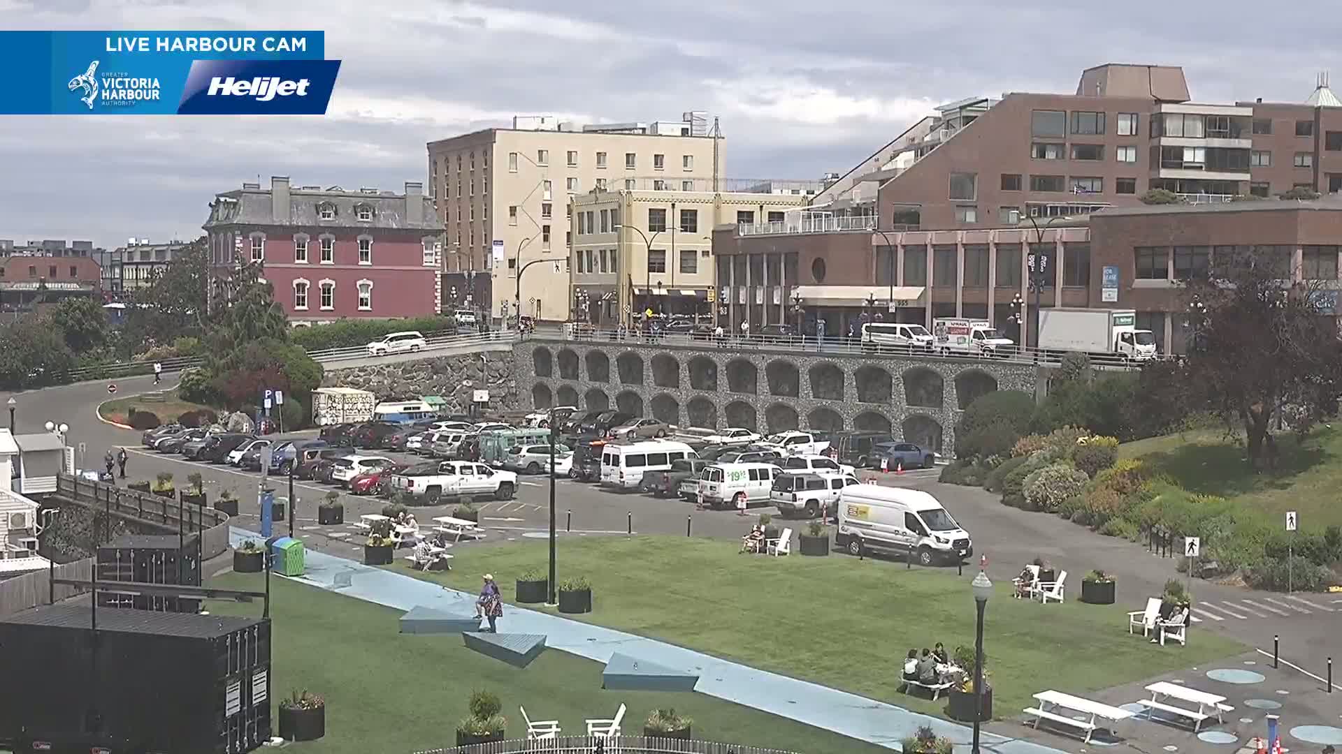 Victoria City Skyline & Victoria Harbour Live Cam - Victoria, Capital Regional District, British Columbia, Canada