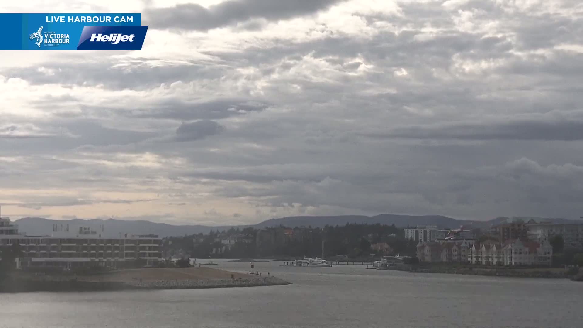 Victoria City Skyline & Victoria Harbour Live Cam - Victoria, Capital Regional District, British Columbia, Canada