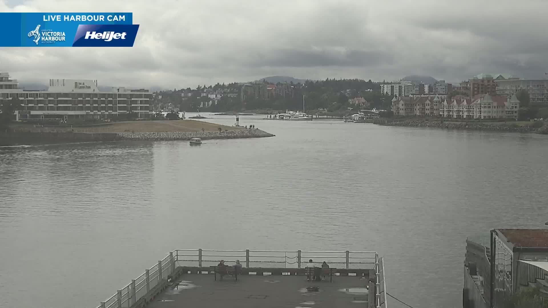 Victoria City Skyline & Victoria Harbour Live Cam - Victoria, Capital Regional District, British Columbia, Canada