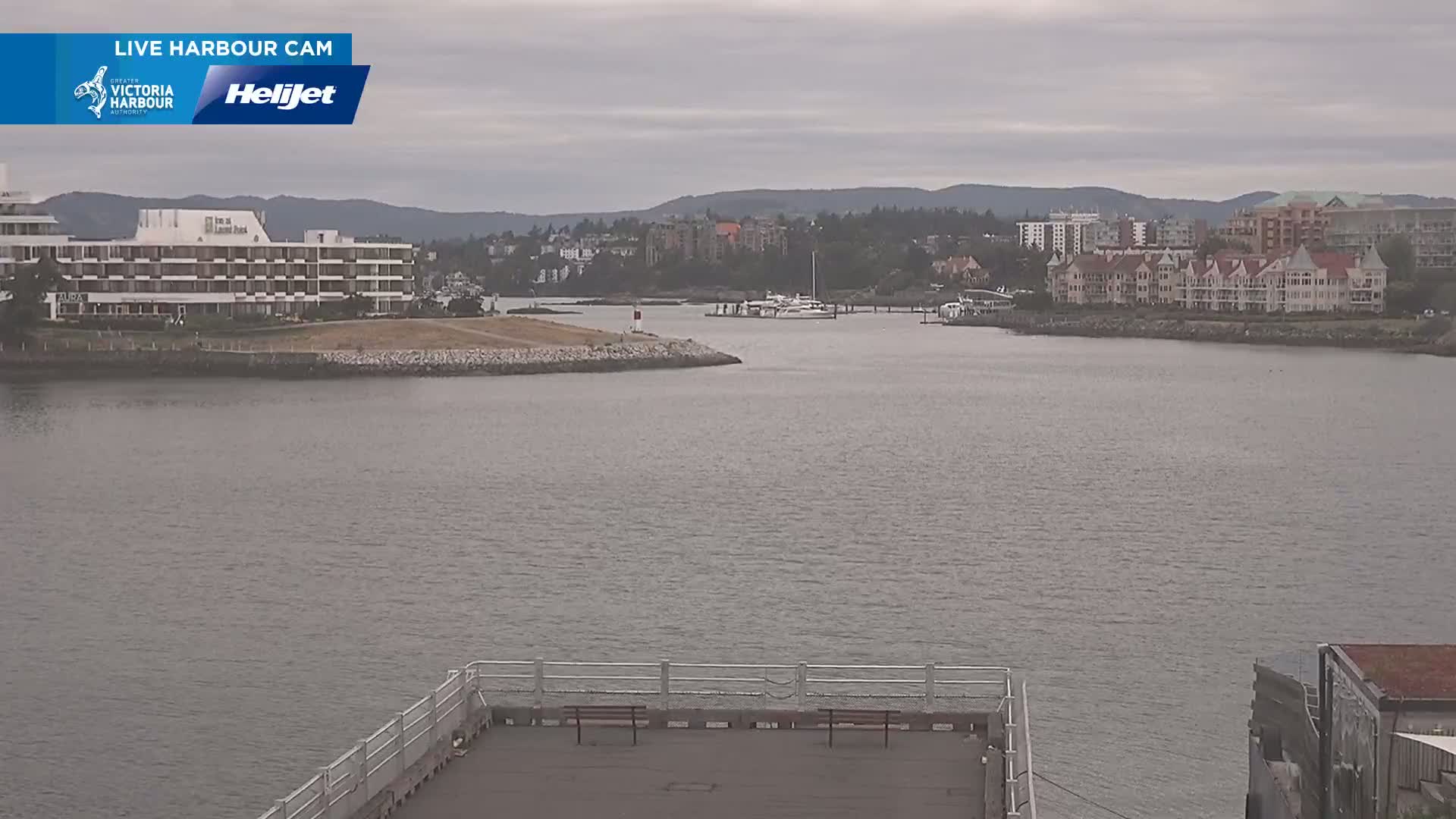 Victoria City Skyline & Victoria Harbour Live Cam - Victoria, Capital Regional District, British Columbia, Canada