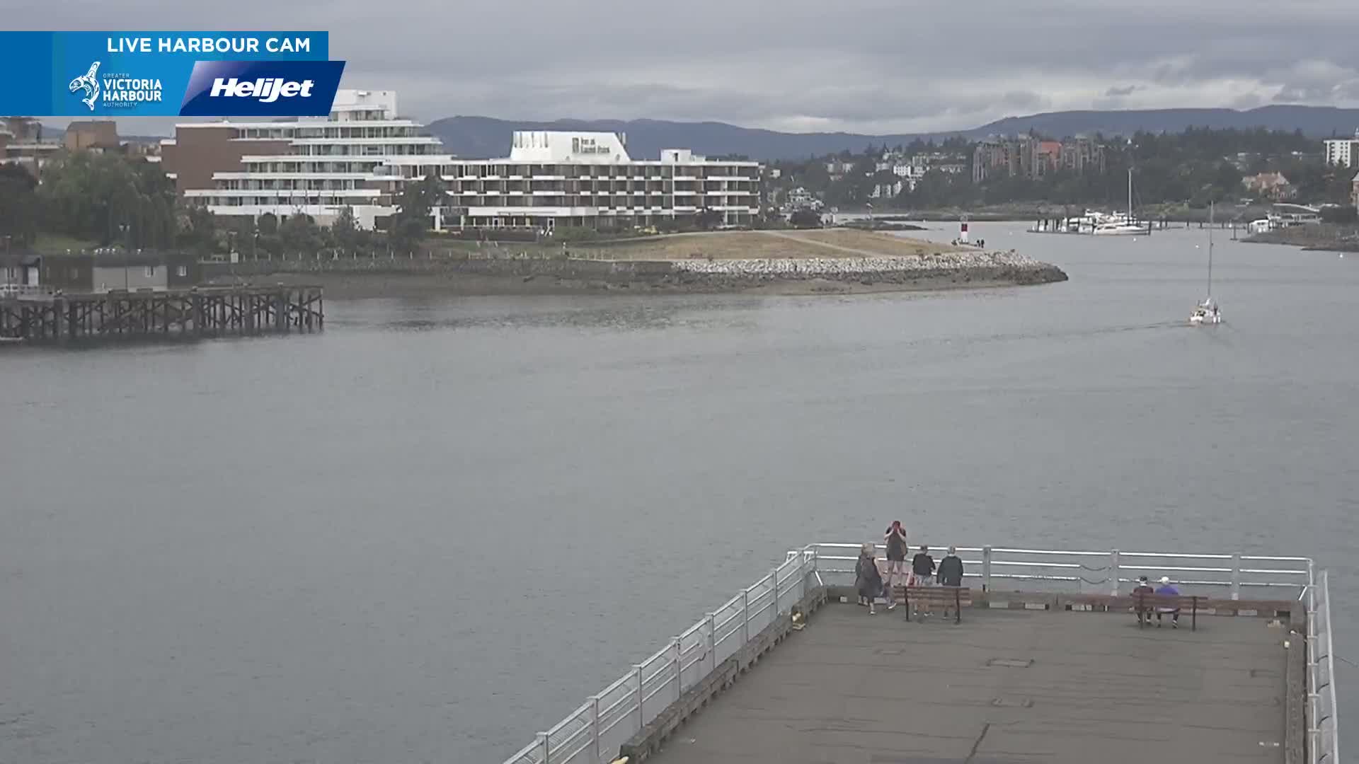 Victoria City Skyline & Victoria Harbour Live Cam - Victoria, Capital Regional District, British Columbia, Canada