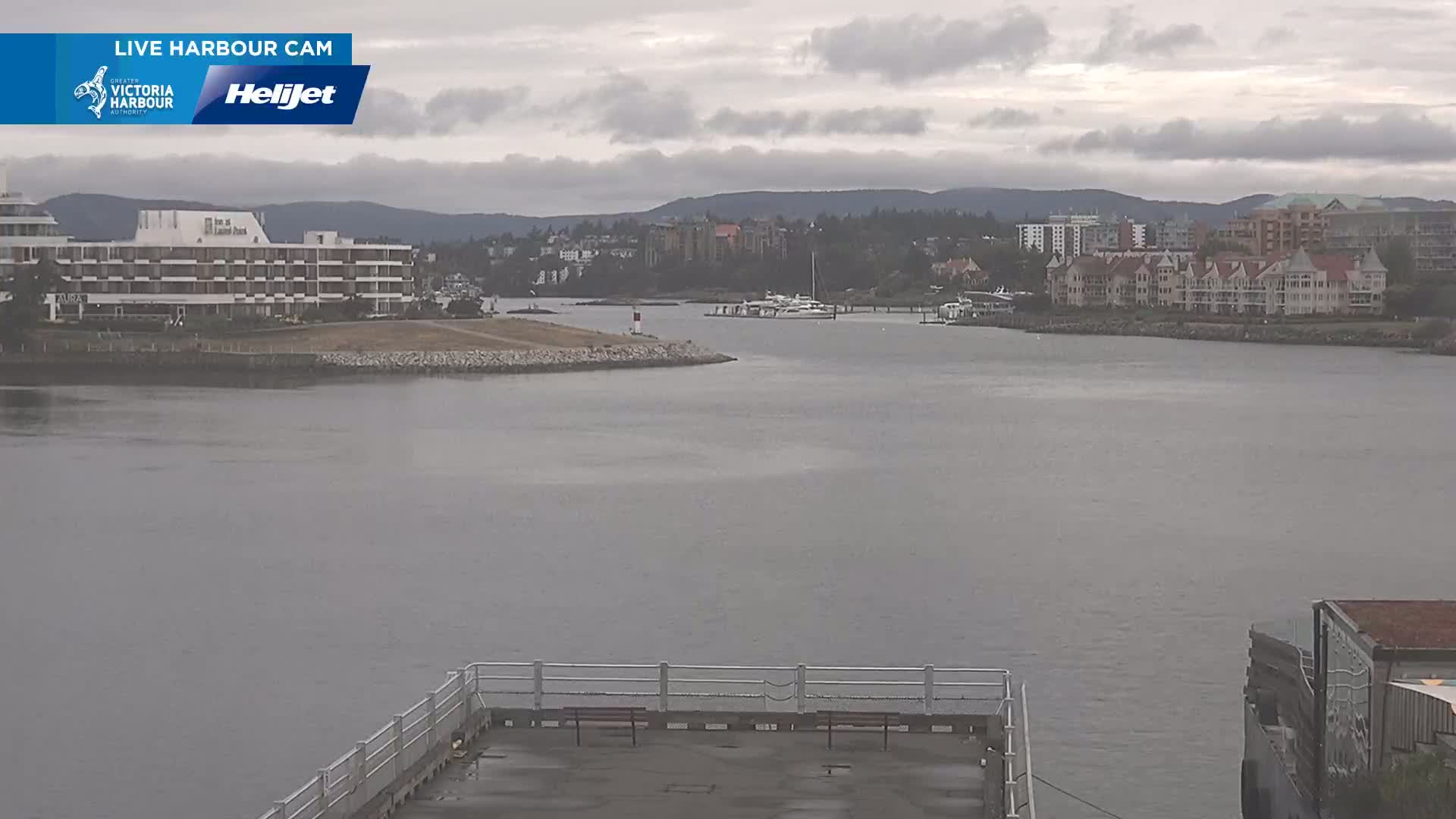 Victoria City Skyline & Victoria Harbour Live Cam - Victoria, Capital Regional District, British Columbia, Canada
