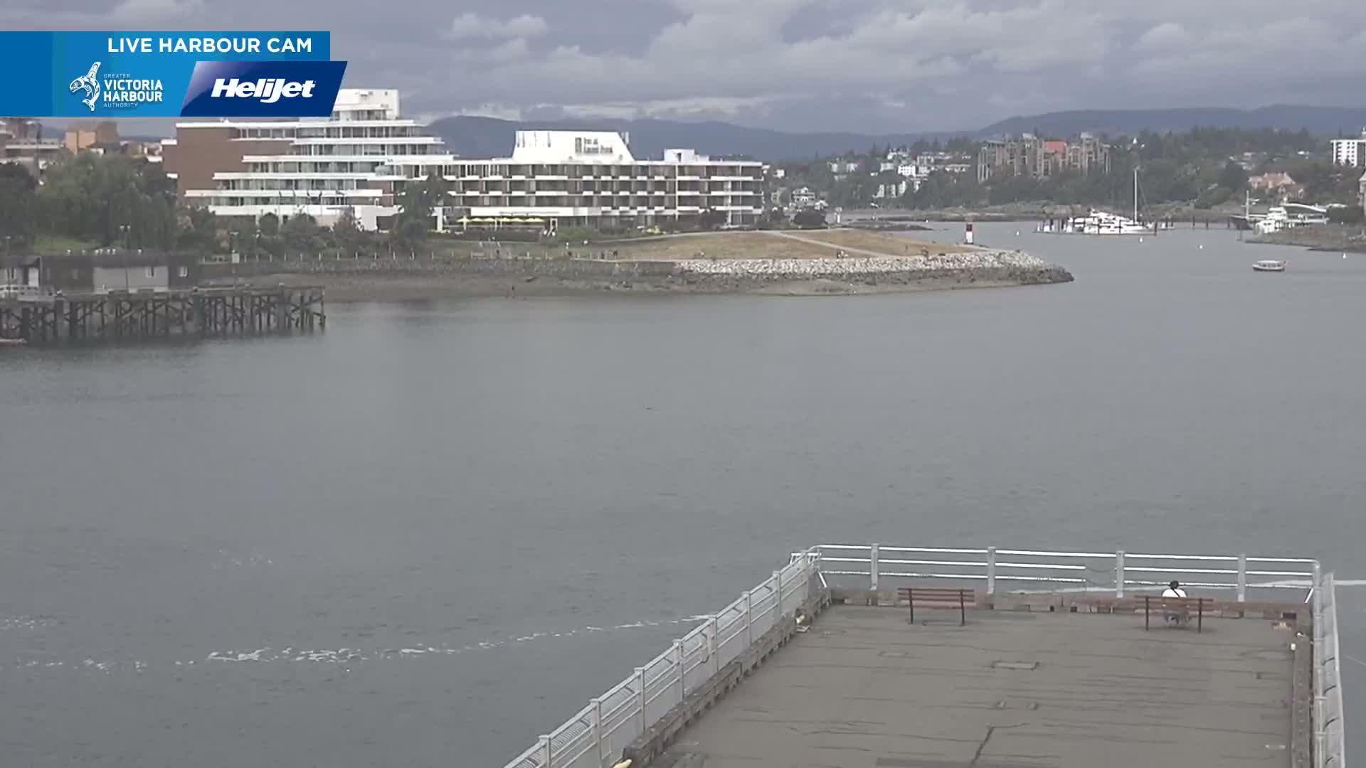 Victoria City Skyline & Victoria Harbour Live Cam - Victoria, Capital Regional District, British Columbia, Canada