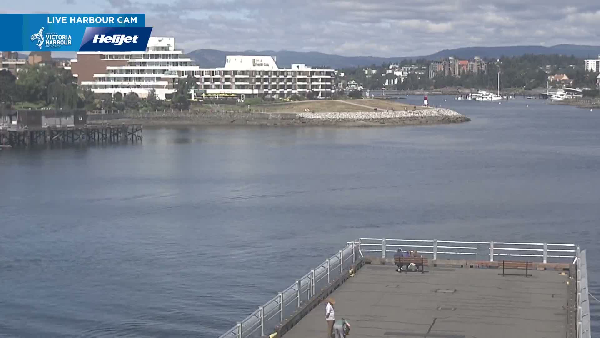 Victoria City Skyline & Victoria Harbour Live Cam - Victoria, Capital Regional District, British Columbia, Canada