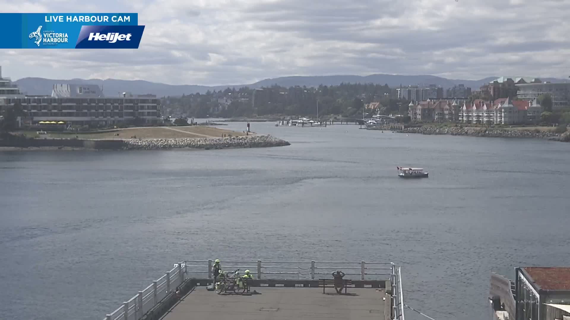 Victoria City Skyline & Victoria Harbour Live Cam - Victoria, Capital Regional District, British Columbia, Canada