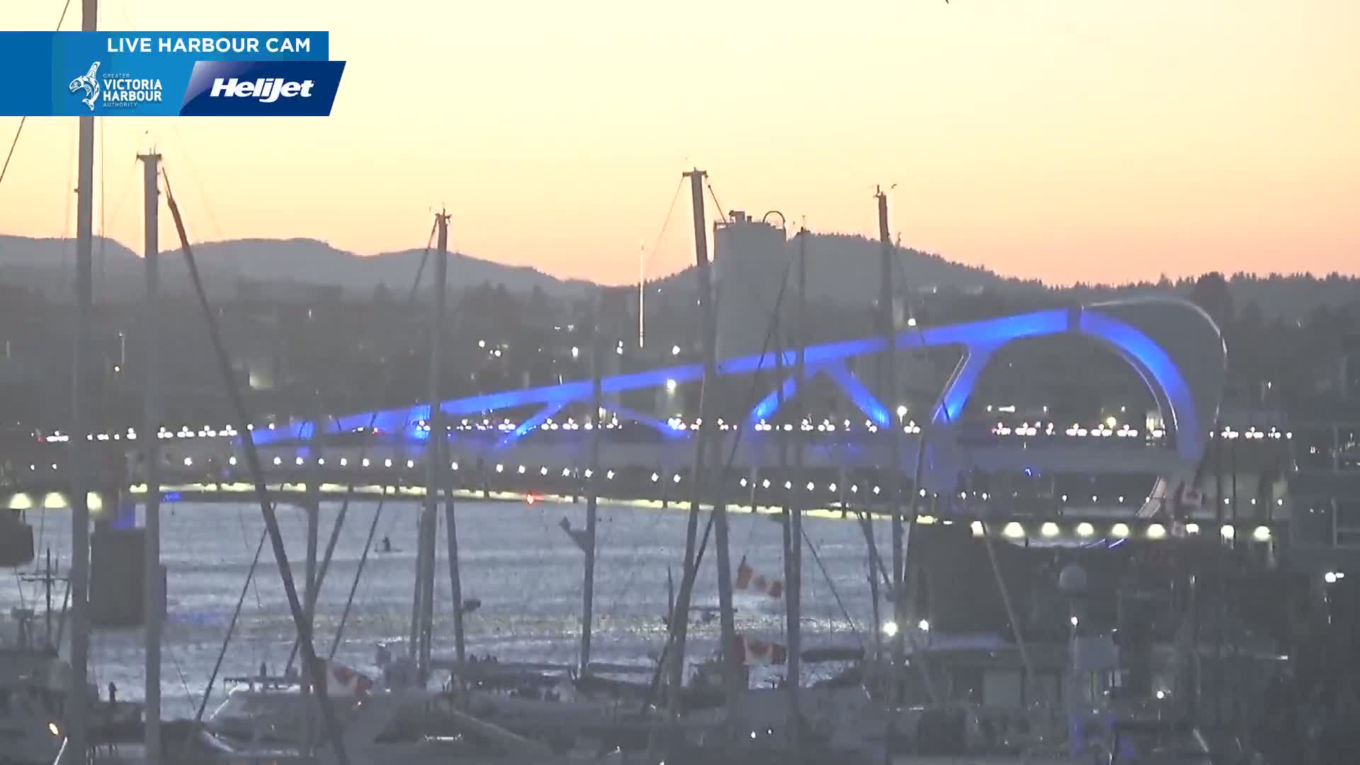 Victoria City Skyline & Victoria Harbour Live Cam - Victoria, Capital Regional District, British Columbia, Canada