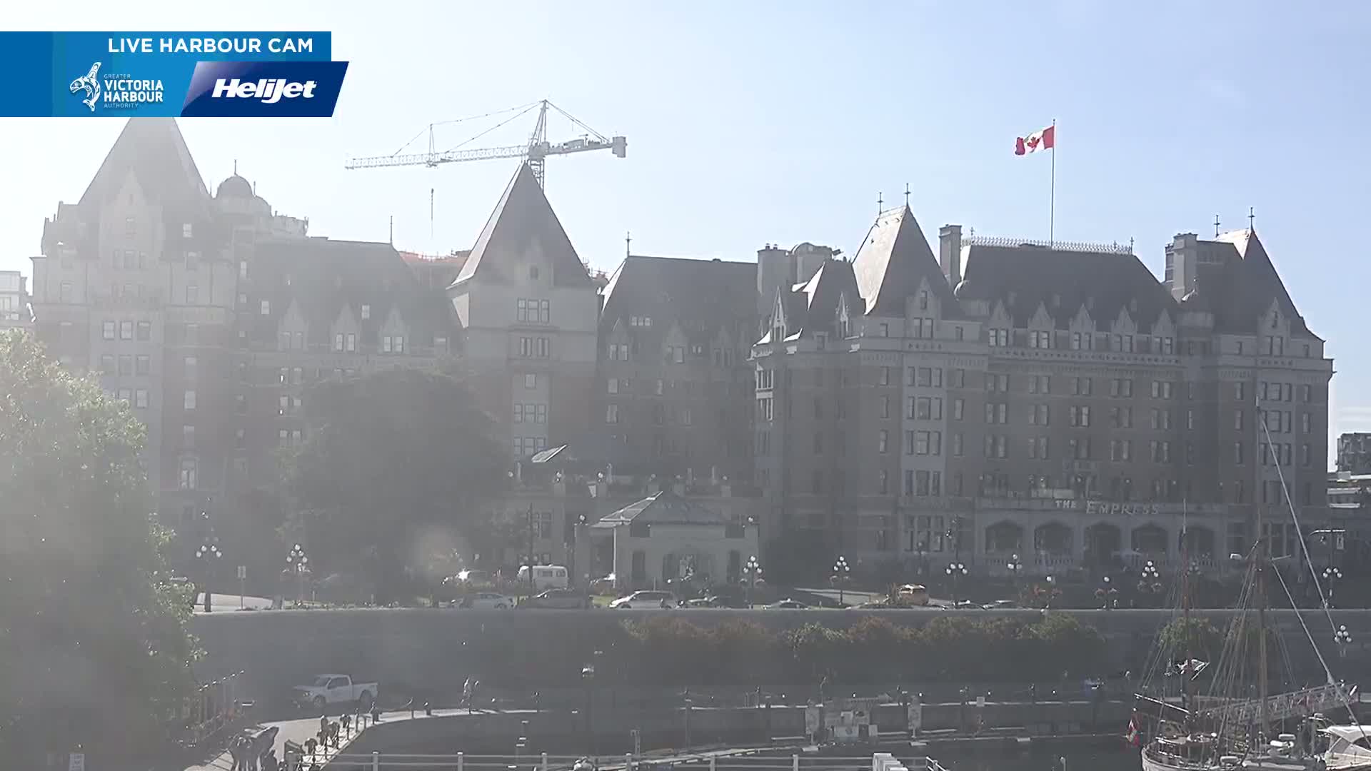 Victoria City Skyline & Victoria Harbour Live Cam - Victoria, Capital Regional District, British Columbia, Canada