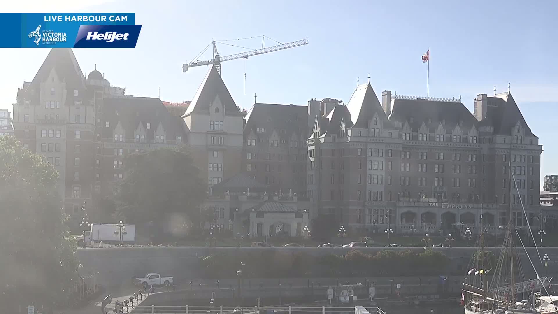 Victoria City Skyline & Victoria Harbour Live Cam - Victoria, Capital Regional District, British Columbia, Canada