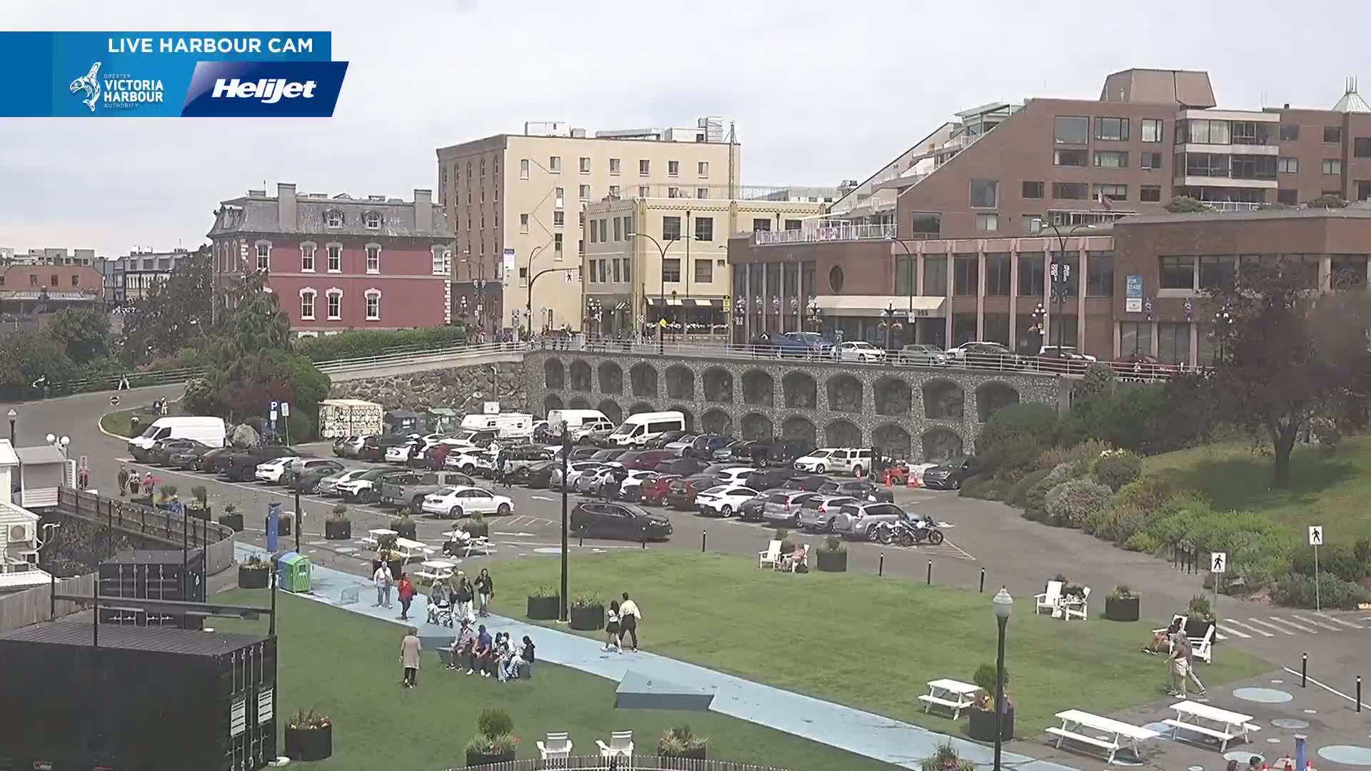 Victoria City Skyline & Victoria Harbour Live Cam - Victoria, Capital Regional District, British Columbia, Canada