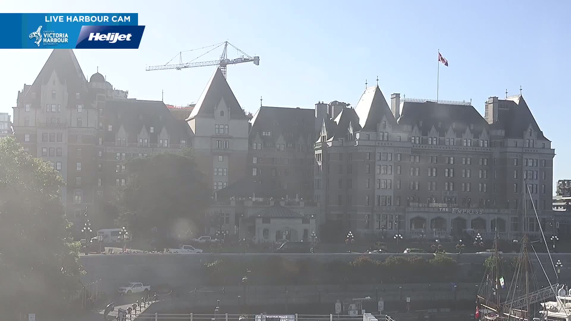 Victoria City Skyline & Victoria Harbour Live Cam - Victoria, Capital Regional District, British Columbia, Canada