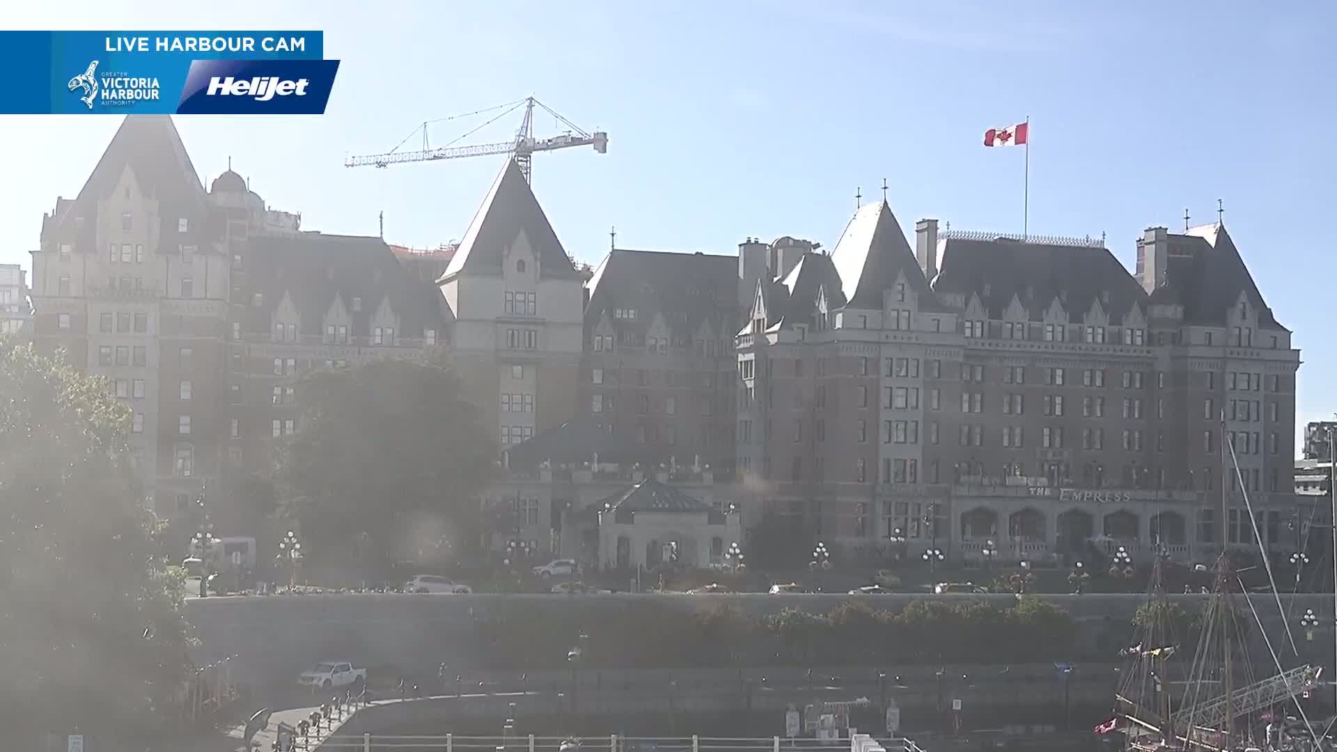 Victoria City Skyline & Victoria Harbour Live Cam - Victoria, Capital Regional District, British Columbia, Canada