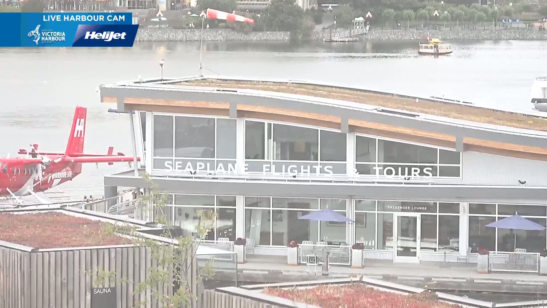 Victoria City Skyline & Victoria Harbour Live Cam - Victoria, Capital Regional District, British Columbia, Canada