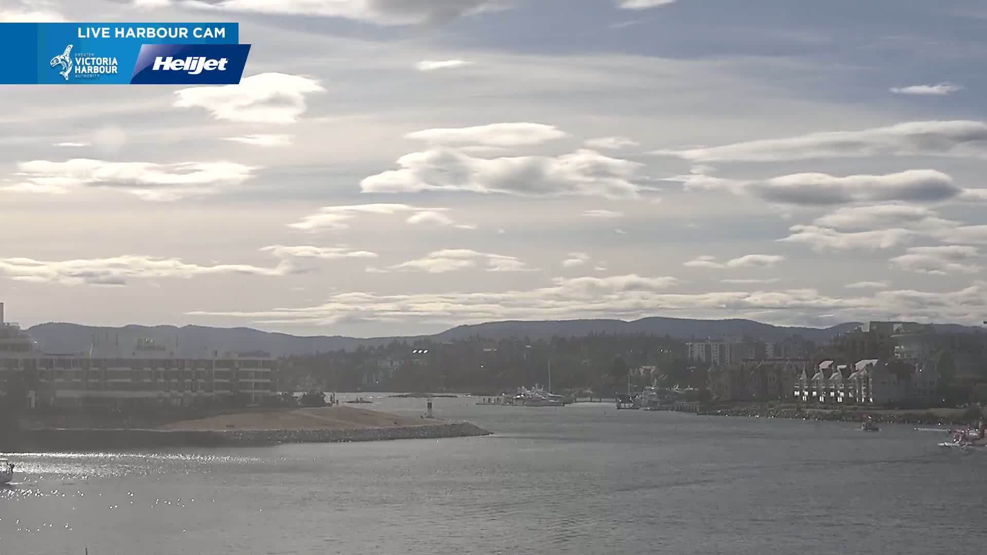 Victoria City Skyline & Victoria Harbour Live Cam - Victoria, Capital Regional District, British Columbia, Canada