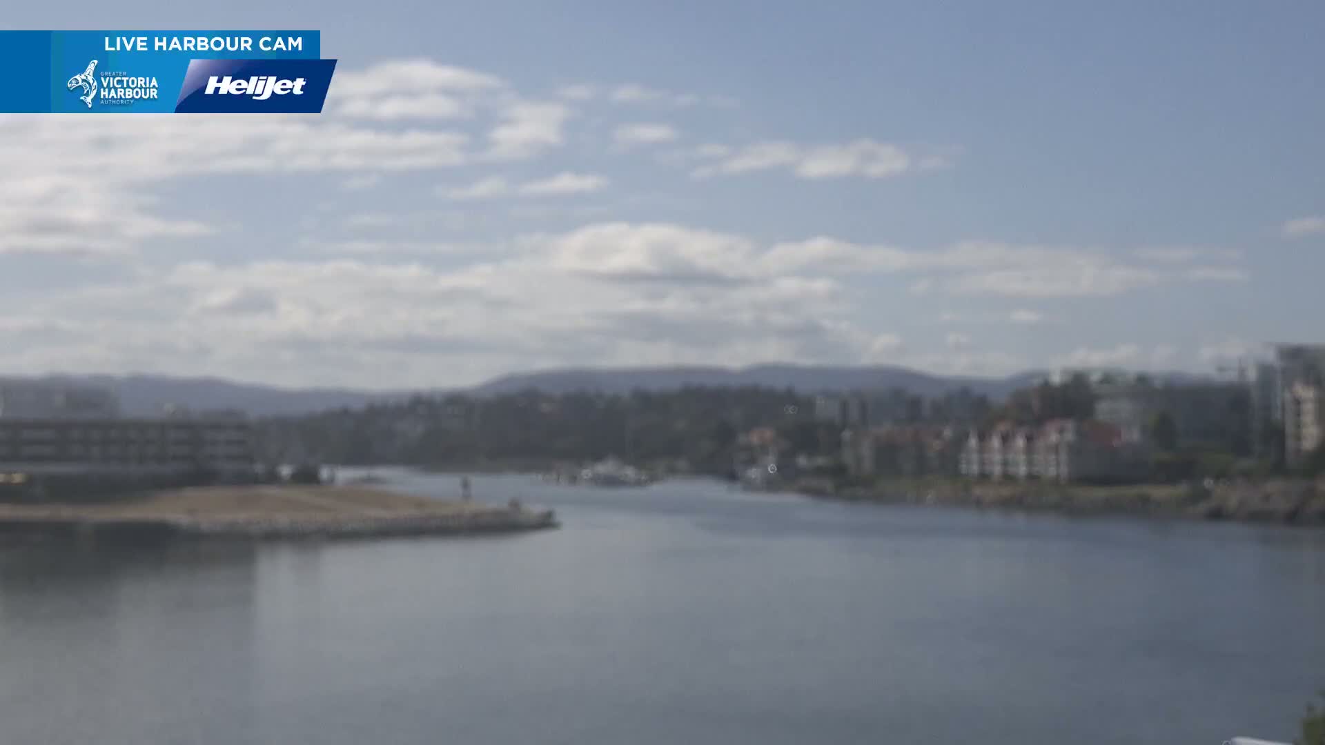Victoria City Skyline & Victoria Harbour Live Cam - Victoria, Capital Regional District, British Columbia, Canada