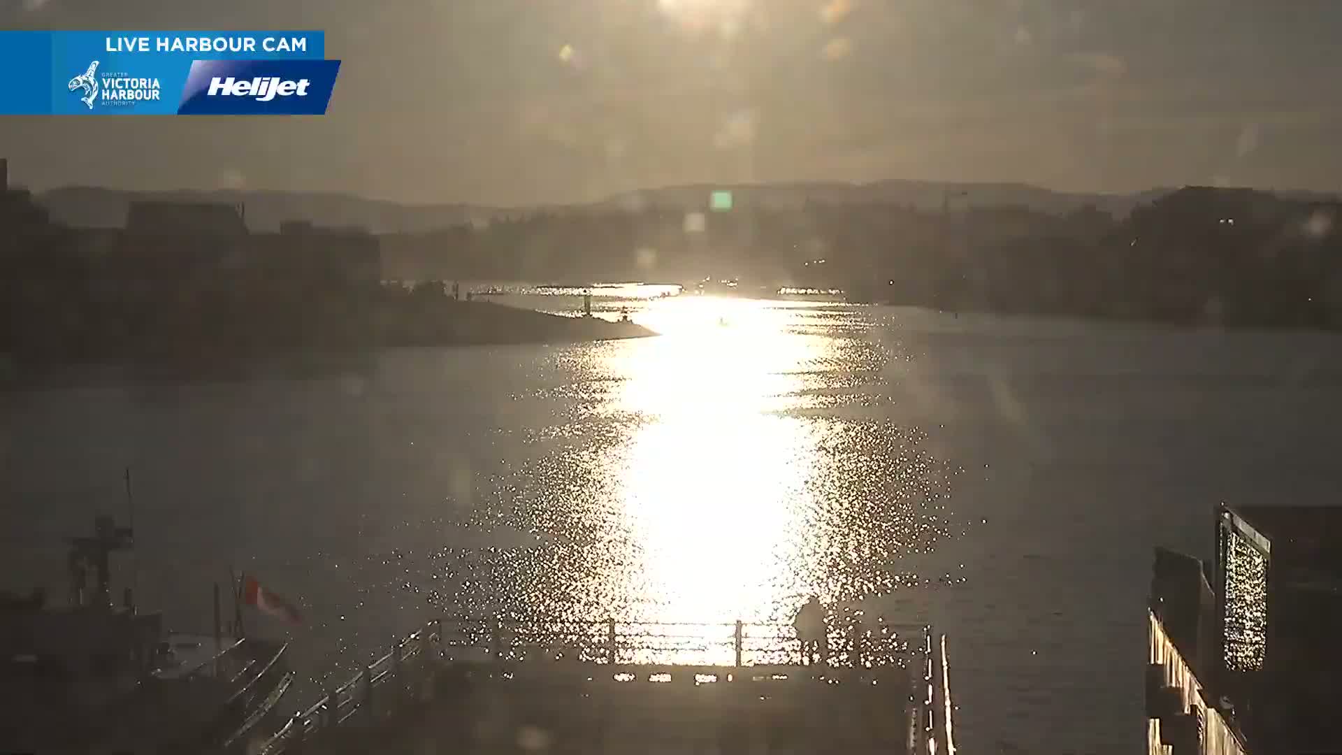 Victoria City Skyline & Victoria Harbour Live Cam - Victoria, Capital Regional District, British Columbia, Canada