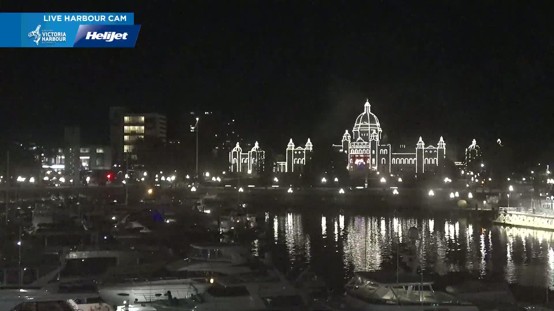 Victoria City Skyline & Victoria Harbour Live Cam - Victoria, Capital Regional District, British Columbia, Canada