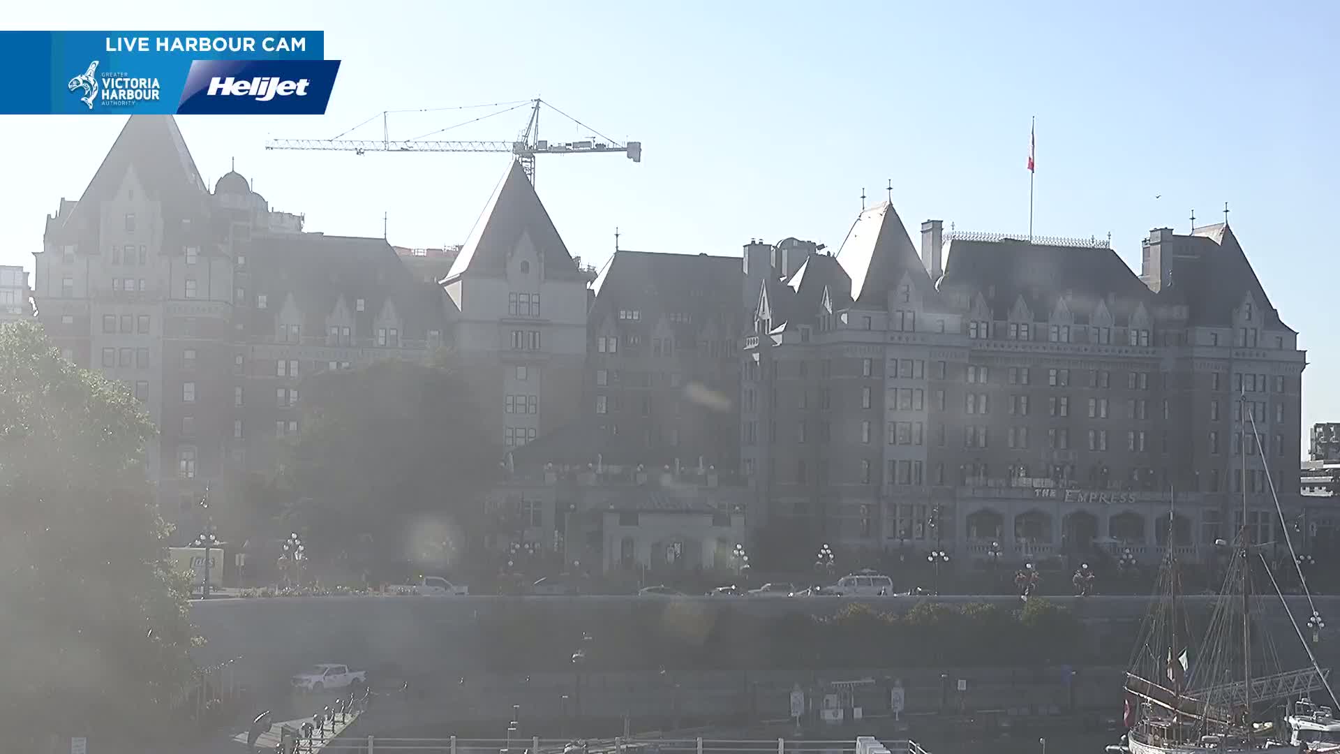 Victoria City Skyline & Victoria Harbour Live Cam - Victoria, Capital Regional District, British Columbia, Canada