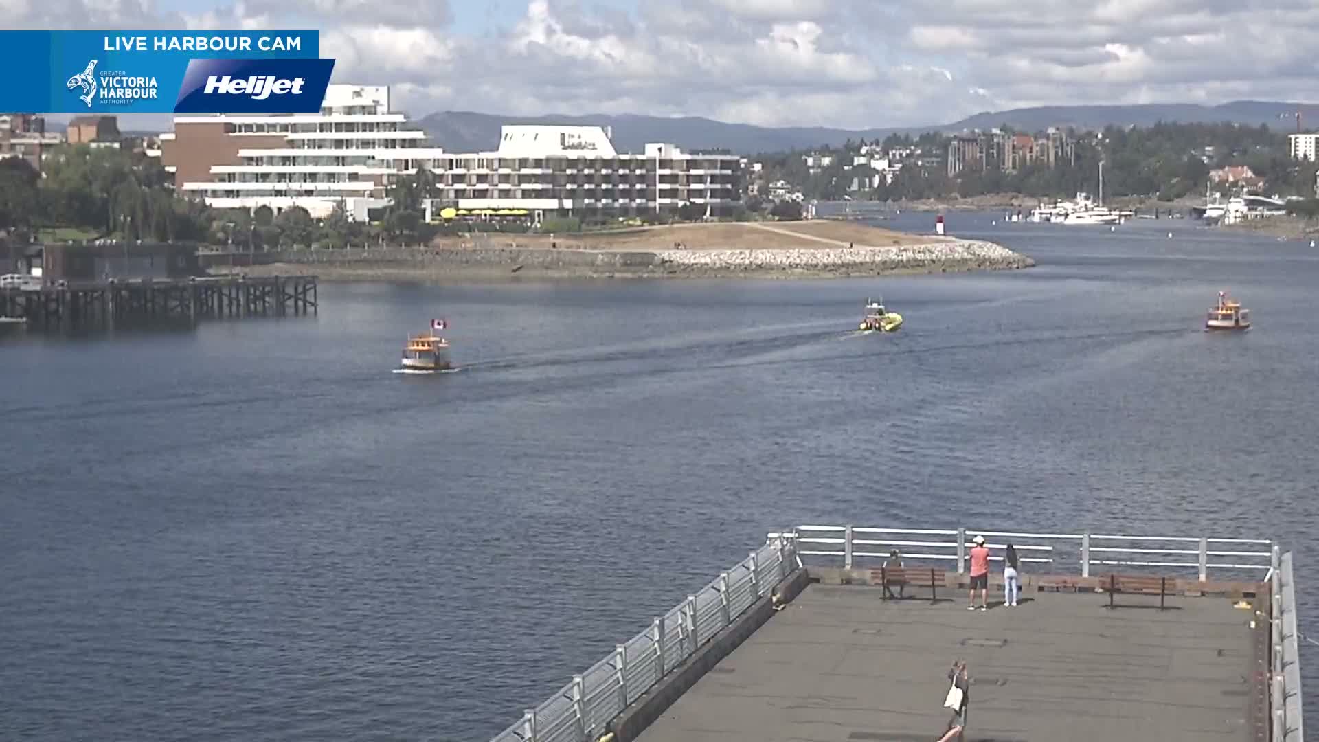 Victoria City Skyline & Victoria Harbour Live Cam - Victoria, Capital Regional District, British Columbia, Canada