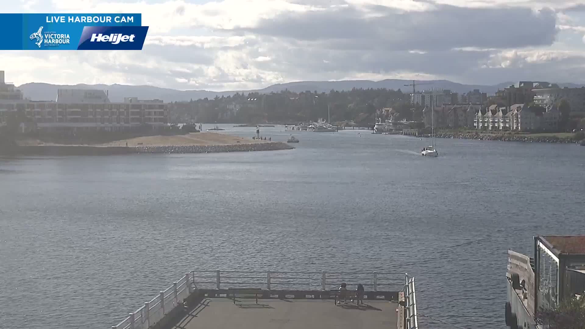 Victoria City Skyline & Victoria Harbour Live Cam - Victoria, Capital Regional District, British Columbia, Canada
