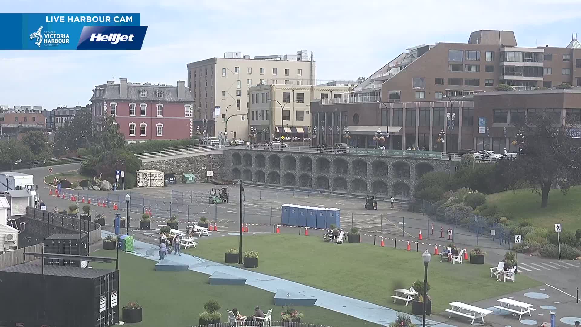 Victoria City Skyline & Victoria Harbour Live Cam - Victoria, Capital Regional District, British Columbia, Canada