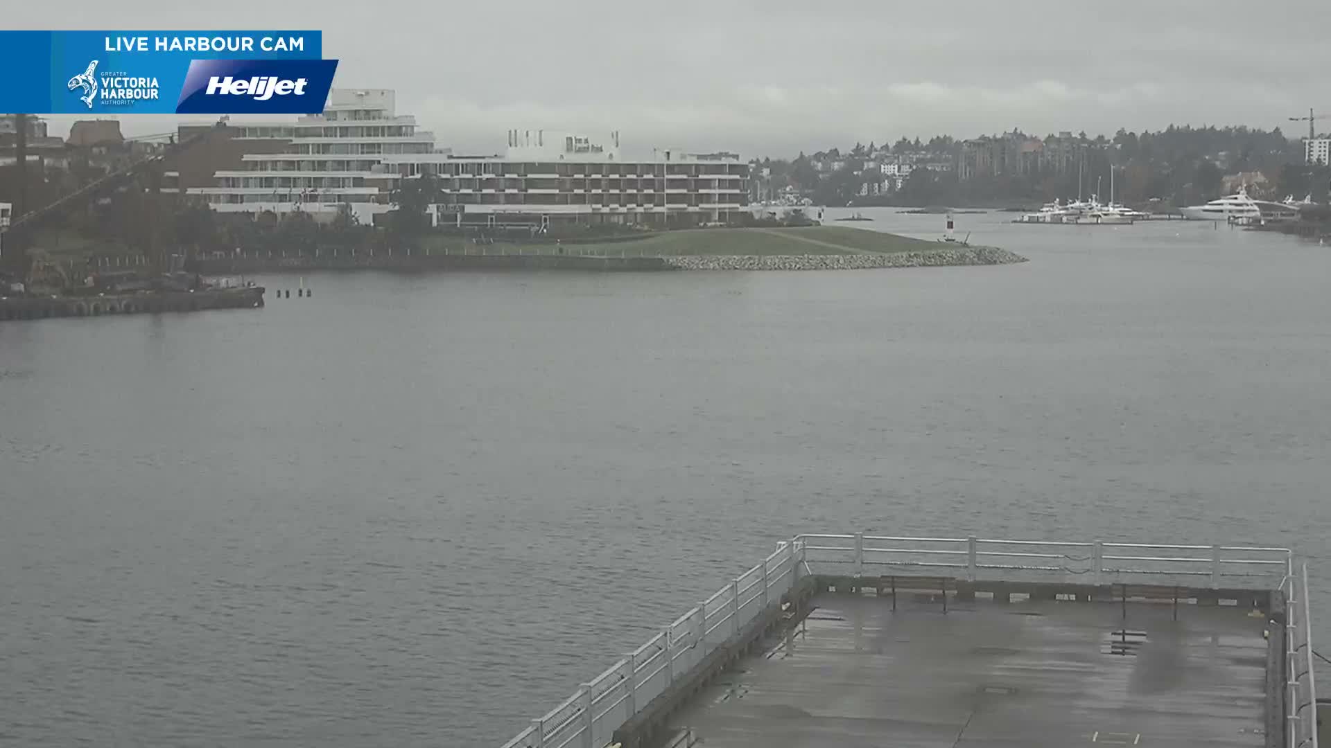 Victoria City Skyline & Victoria Harbour Live Cam - Victoria, Capital Regional District, British Columbia, Canada