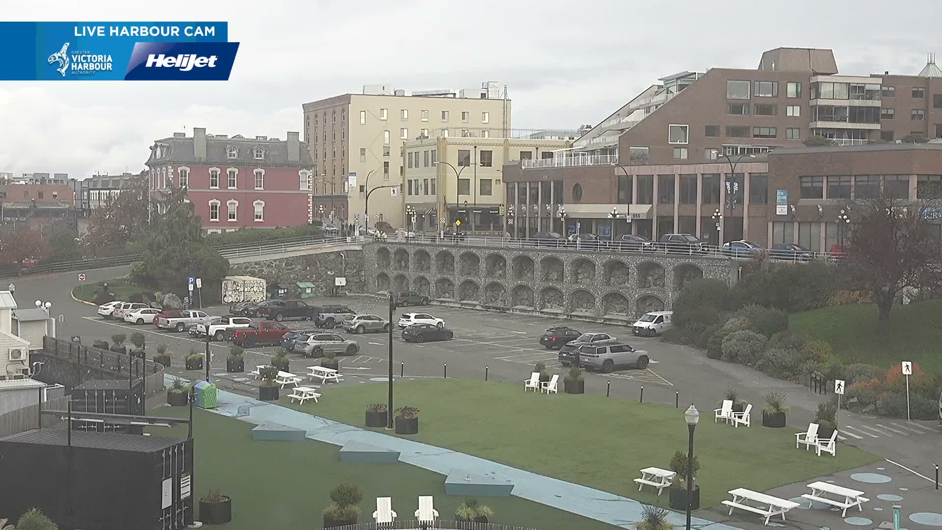 Victoria City Skyline & Victoria Harbour Live Cam - Victoria, Capital Regional District, British Columbia, Canada