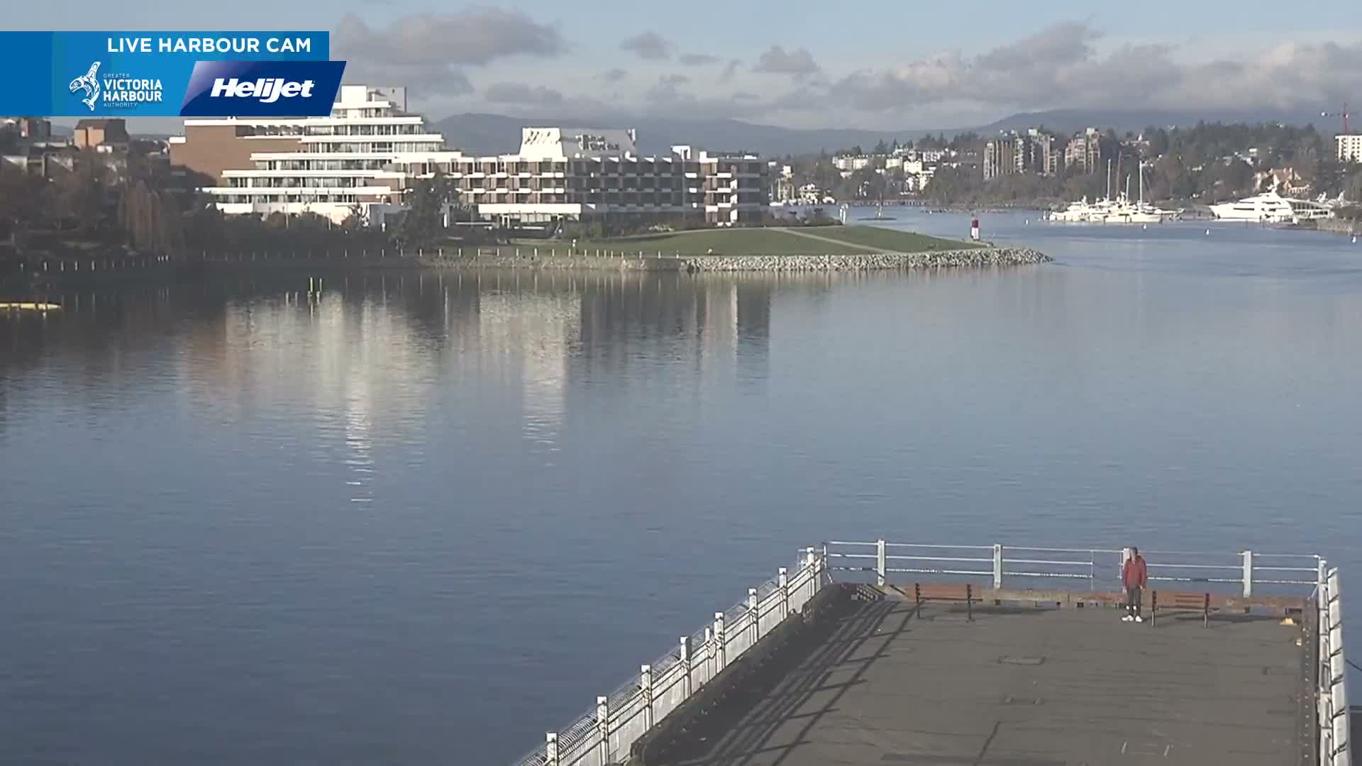 Victoria City Skyline & Victoria Harbour Live Cam - Victoria, Capital Regional District, British Columbia, Canada