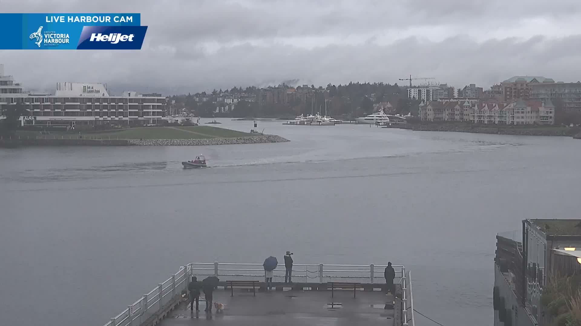 Victoria City Skyline & Victoria Harbour Live Cam - Victoria, Capital Regional District, British Columbia, Canada