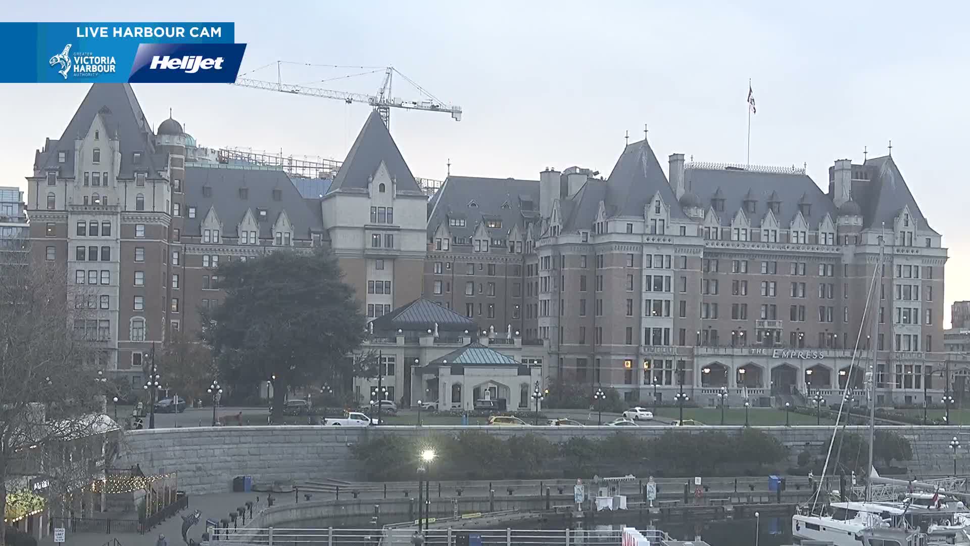 Victoria City Skyline & Victoria Harbour Live Cam - Victoria, Capital Regional District, British Columbia, Canada