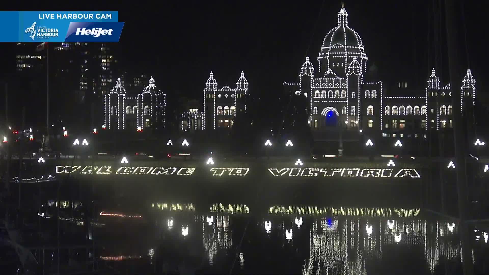 Victoria City Skyline & Victoria Harbour Live Cam - Victoria, Capital Regional District, British Columbia, Canada