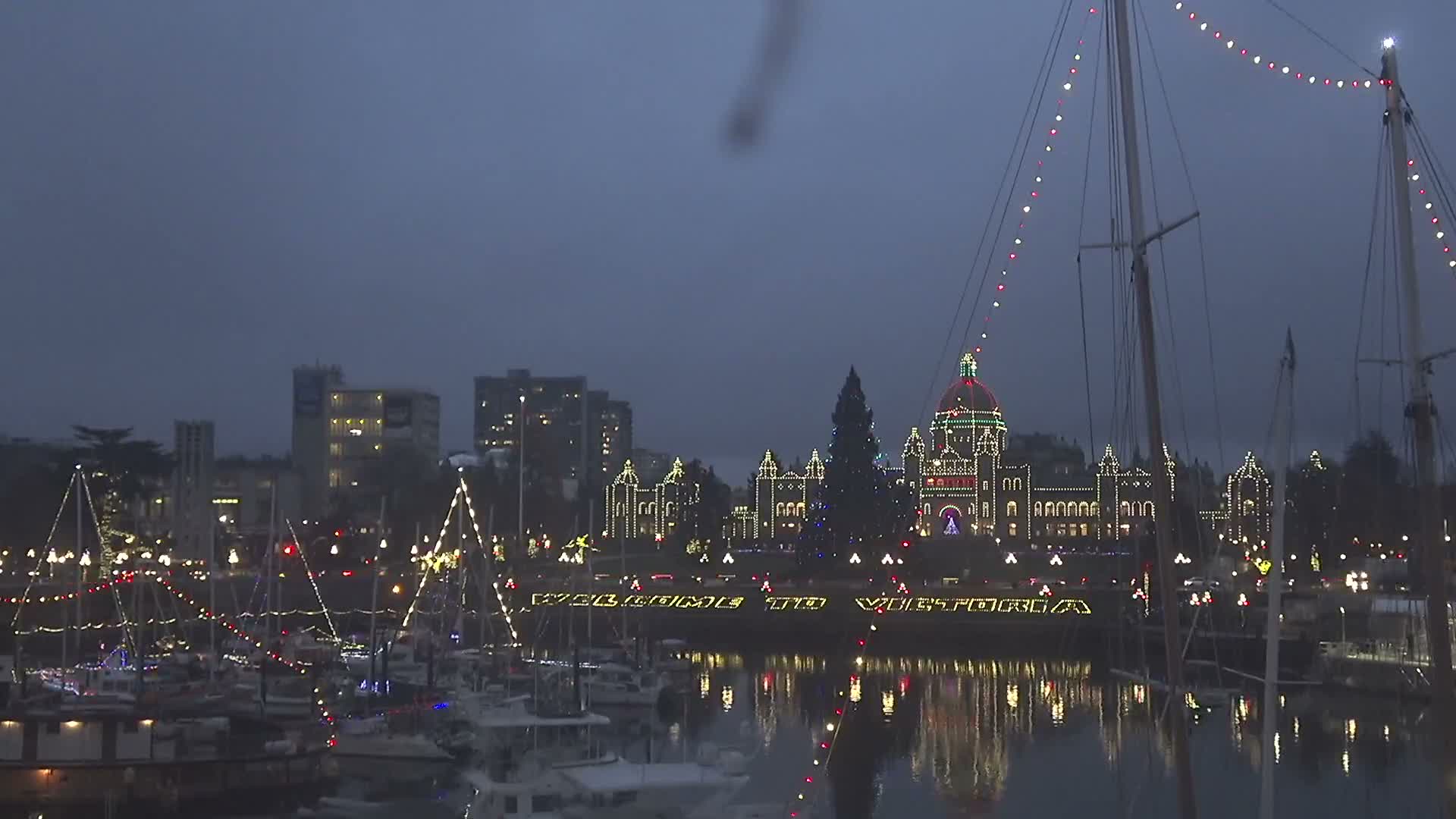 Victoria City Skyline & Victoria Harbour Live Cam - Victoria, Capital Regional District, British Columbia, Canada