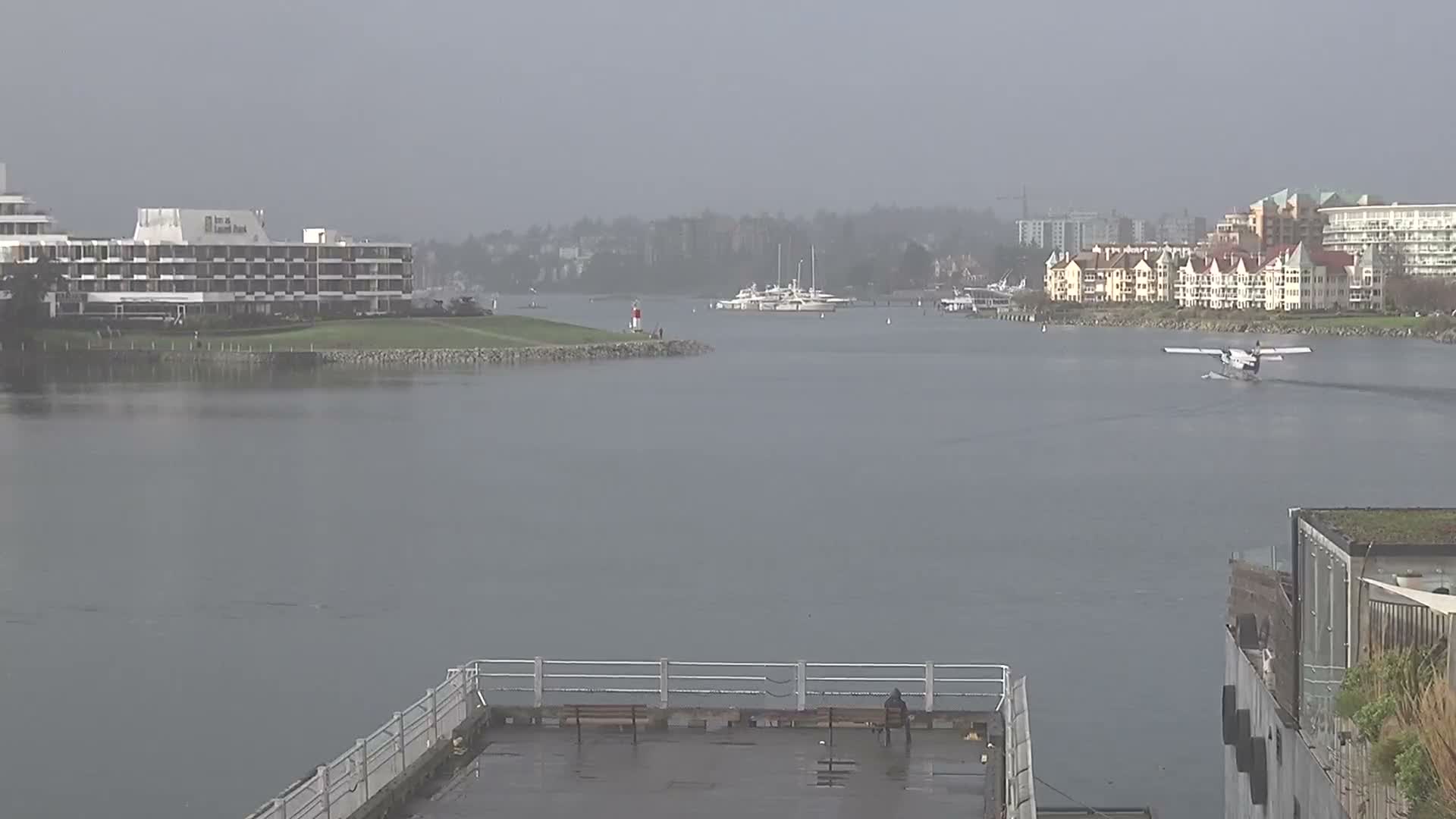 Victoria City Skyline & Victoria Harbour Live Cam - Victoria, Capital Regional District, British Columbia, Canada