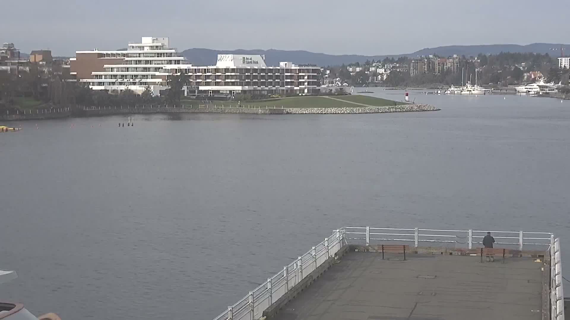 Victoria City Skyline & Victoria Harbour Live Cam - Victoria, Capital Regional District, British Columbia, Canada