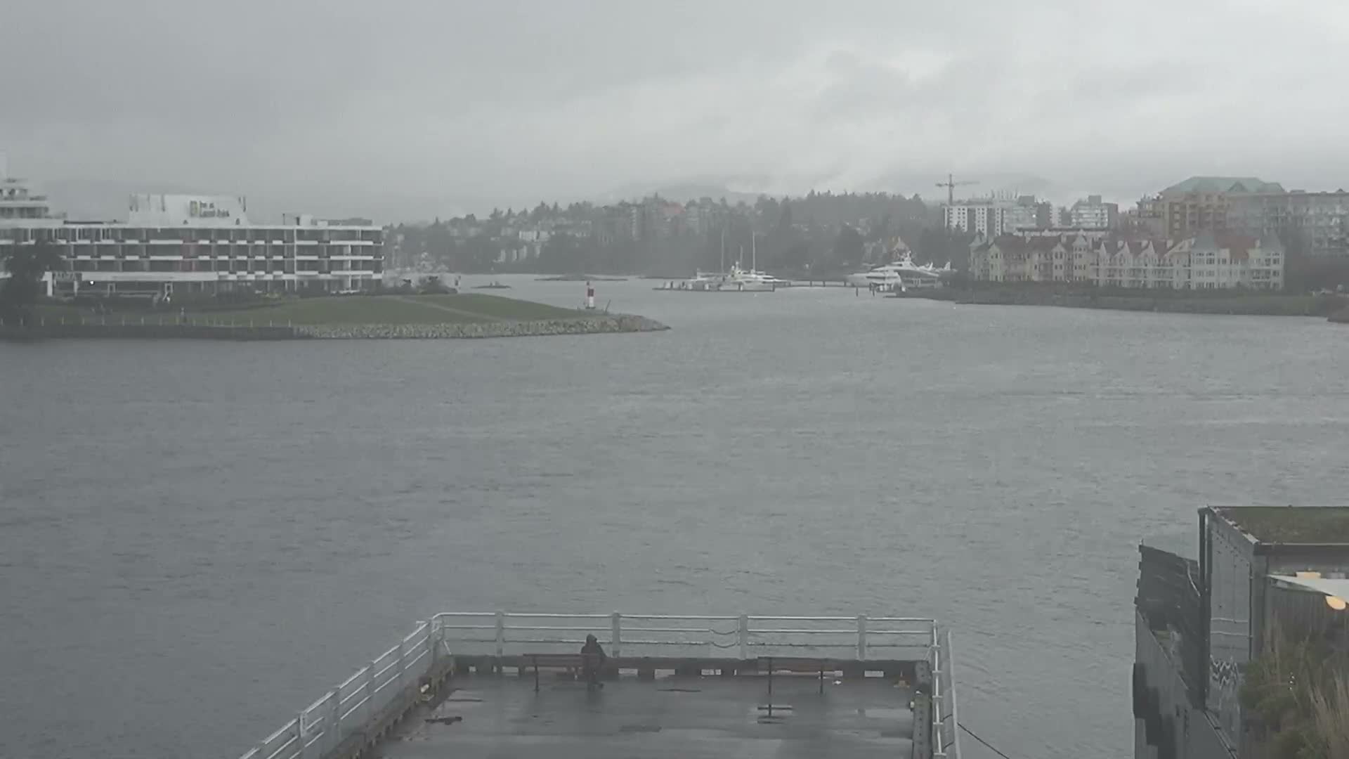Victoria City Skyline & Victoria Harbour Live Cam - Victoria, Capital Regional District, British Columbia, Canada