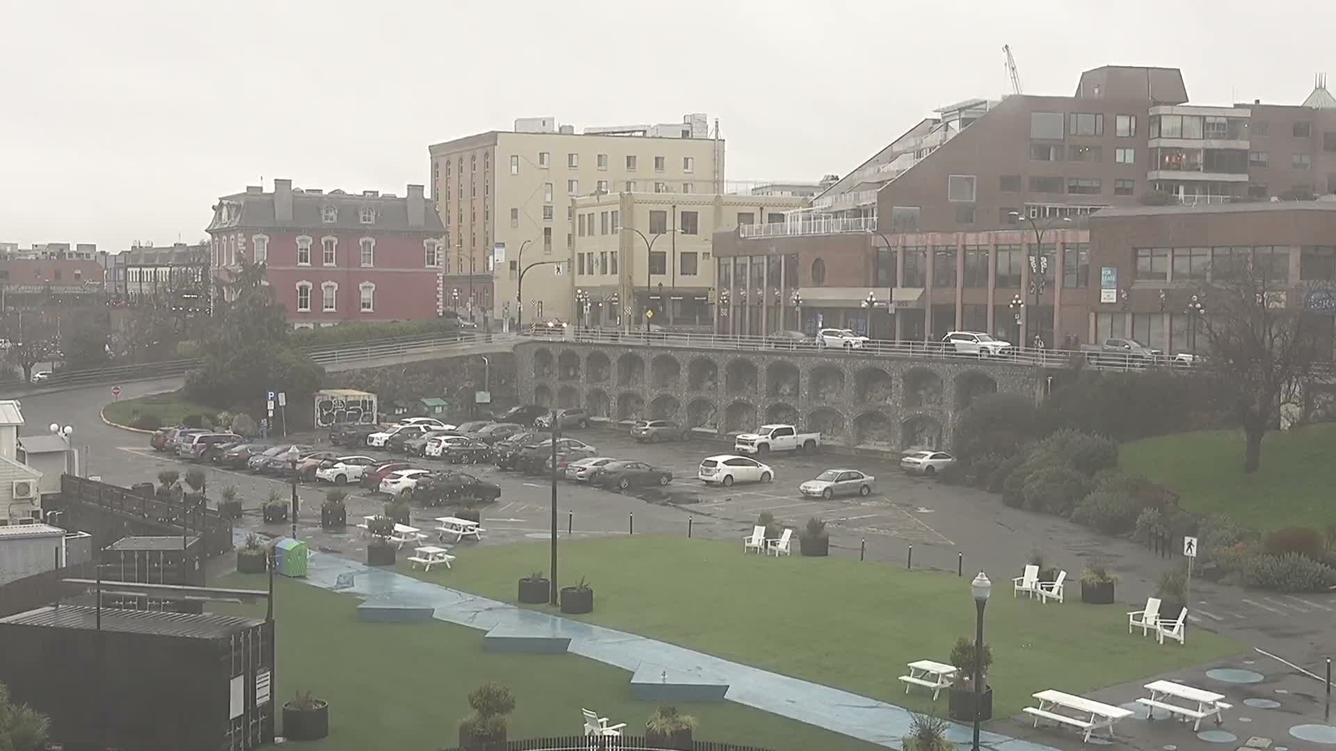 Victoria City Skyline & Victoria Harbour Live Cam - Victoria, Capital Regional District, British Columbia, Canada