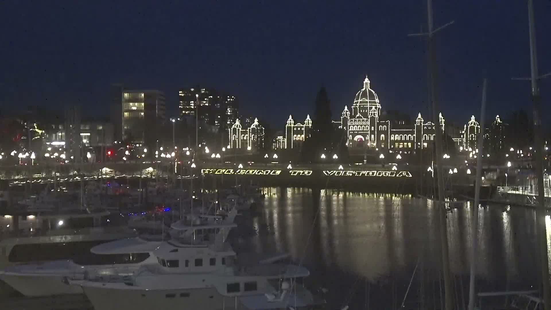 Victoria City Skyline & Victoria Harbour Live Cam - Victoria, Capital Regional District, British Columbia, Canada