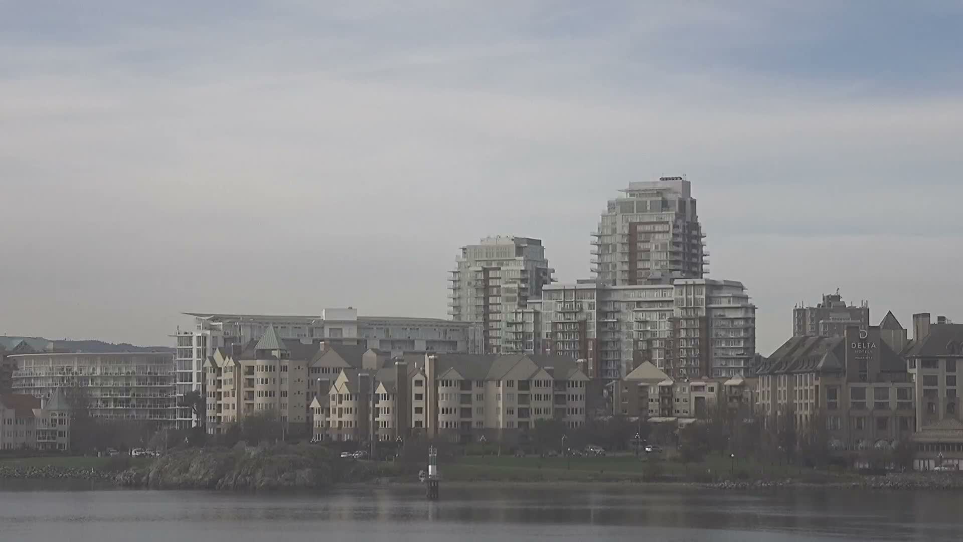 Victoria City Skyline & Victoria Harbour Live Cam - Victoria, Capital Regional District, British Columbia, Canada