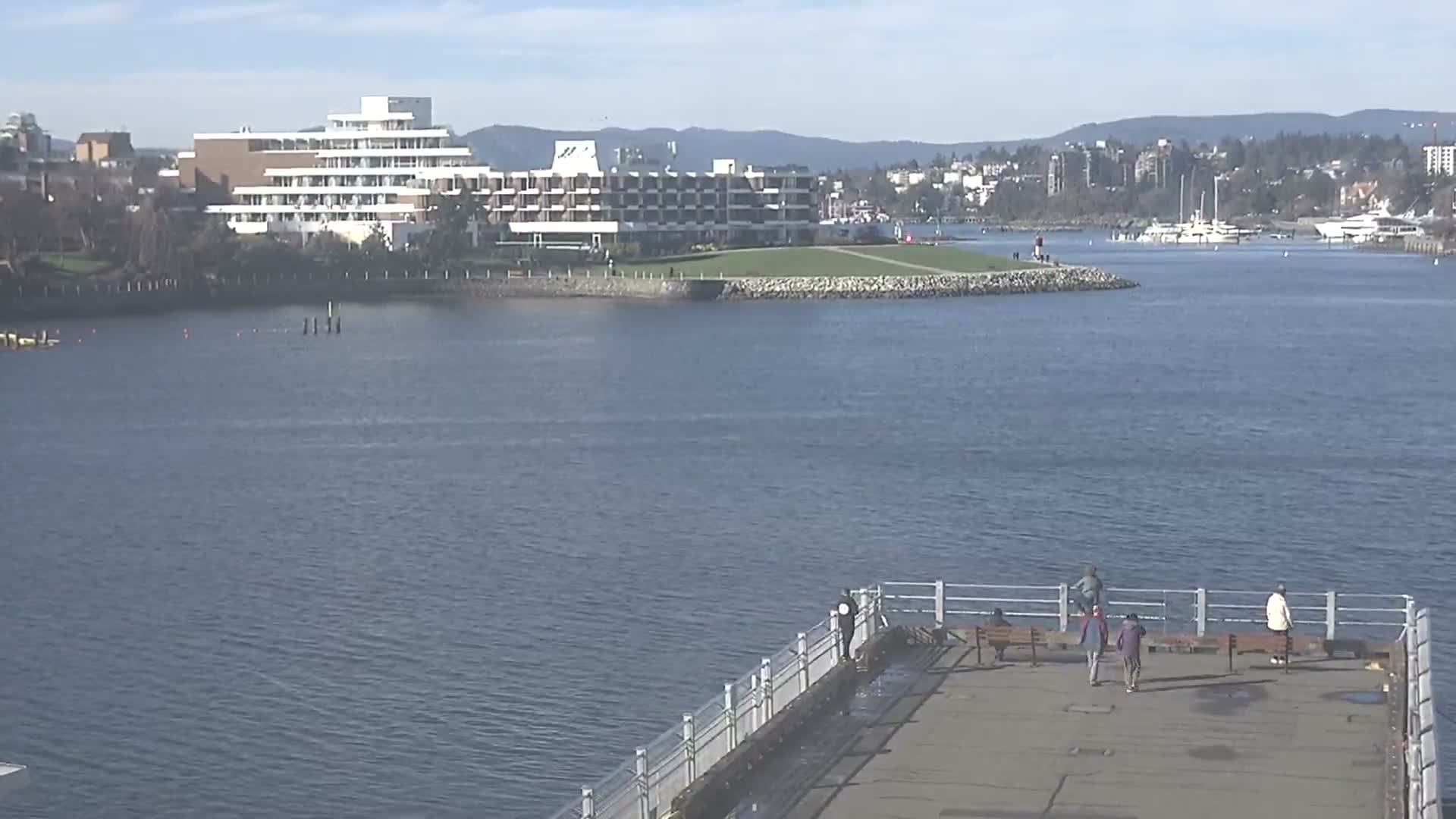 Victoria City Skyline & Victoria Harbour Live Cam - Victoria, Capital Regional District, British Columbia, Canada