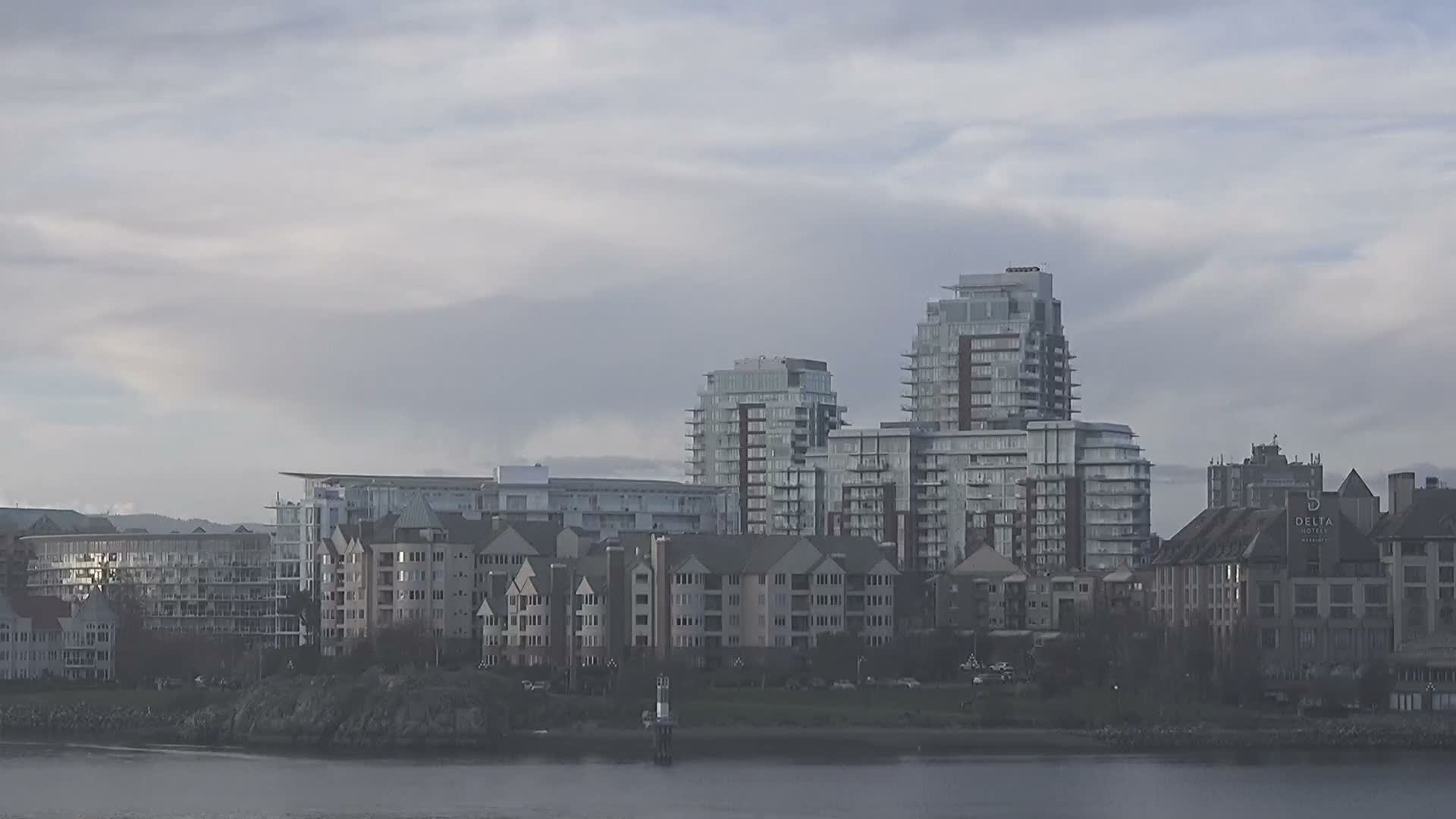 Victoria City Skyline & Victoria Harbour Live Cam - Victoria, Capital Regional District, British Columbia, Canada