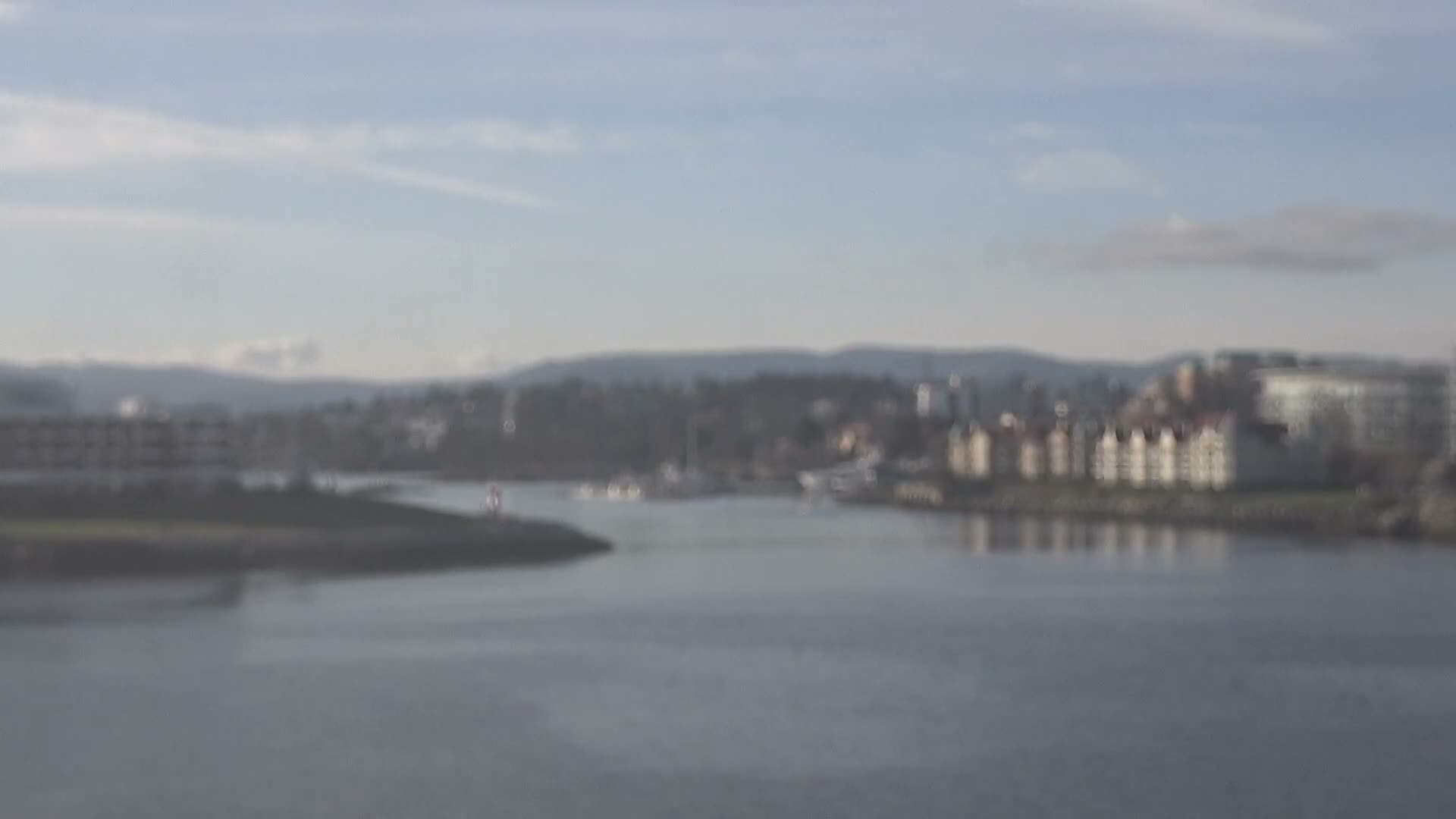 Victoria City Skyline & Victoria Harbour Live Cam - Victoria, Capital Regional District, British Columbia, Canada