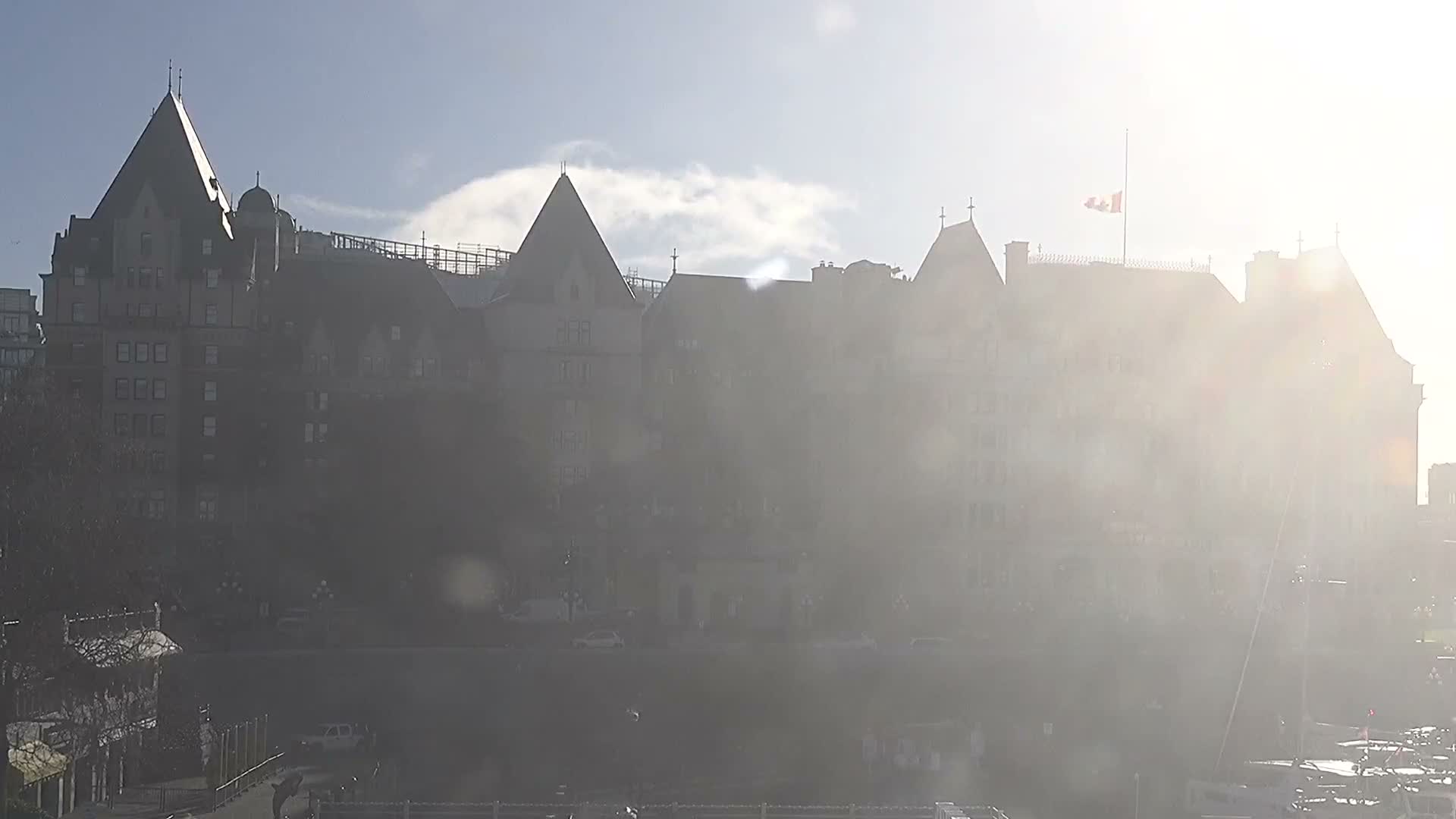 Victoria City Skyline & Victoria Harbour Live Cam - Victoria, Capital Regional District, British Columbia, Canada