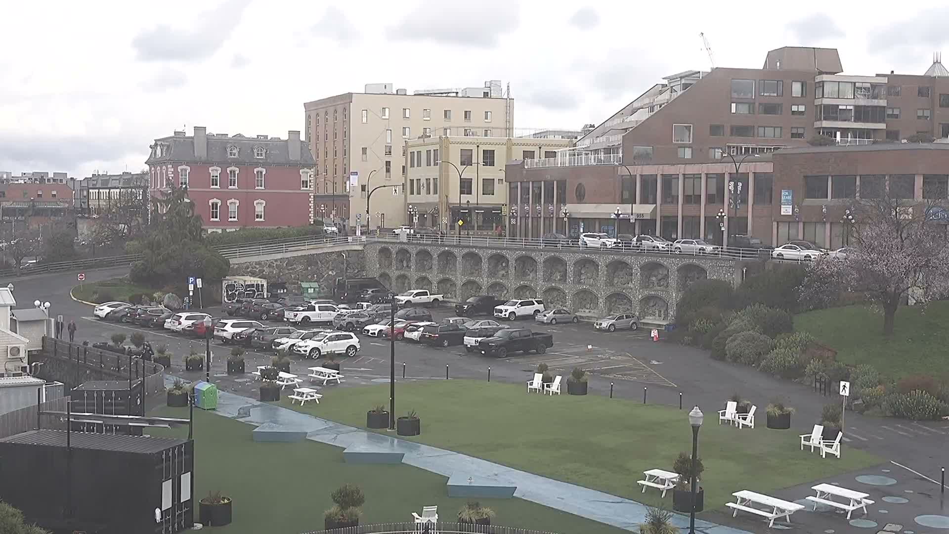 Victoria City Skyline & Victoria Harbour Live Cam - Victoria, Capital Regional District, British Columbia, Canada