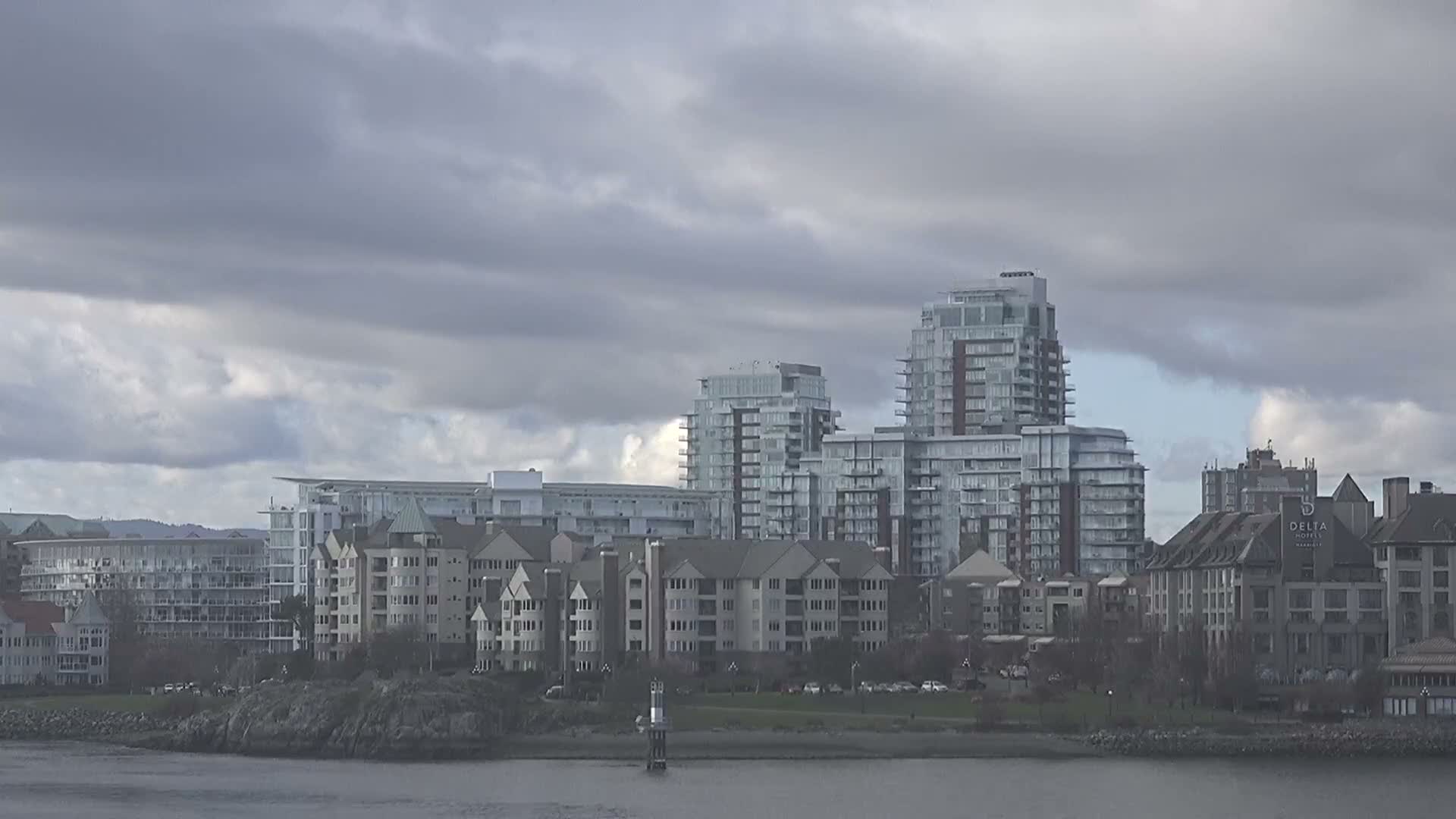 Victoria City Skyline & Victoria Harbour Live Cam - Victoria, Capital Regional District, British Columbia, Canada