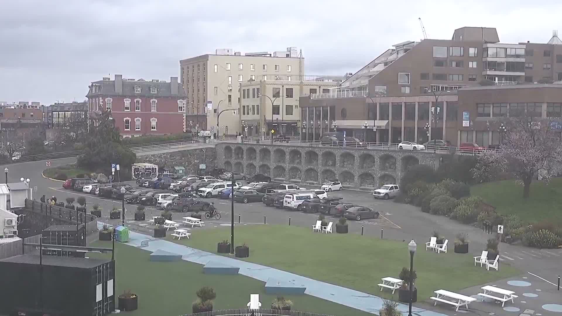 Victoria City Skyline & Victoria Harbour Live Cam - Victoria, Capital Regional District, British Columbia, Canada